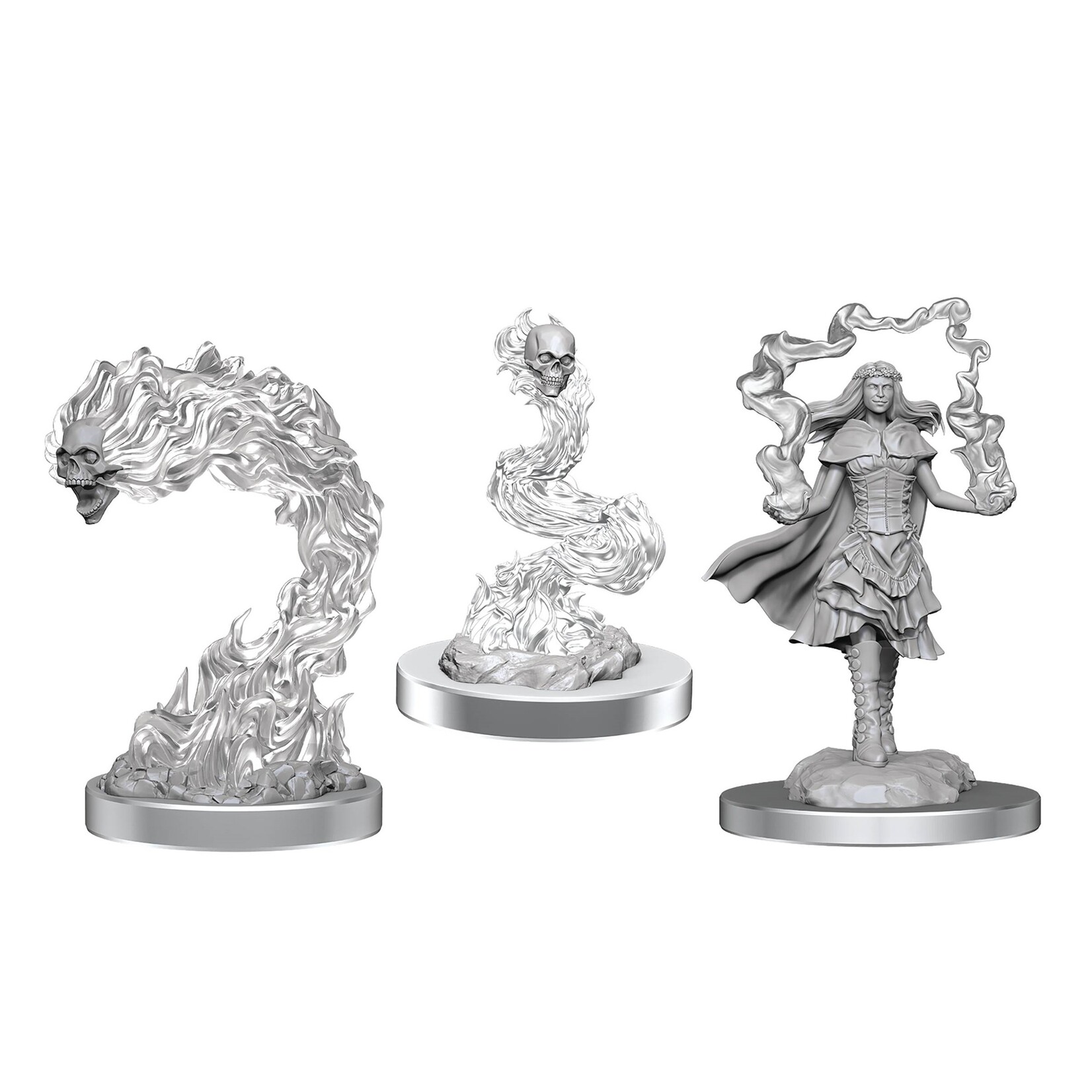 Wizards of the Coast 90650 Nolzur's W21 Dark Spellcaster & Flameskulls
