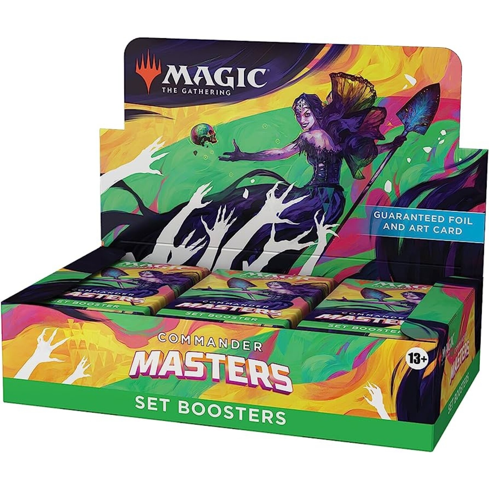 Wizards of the Coast Commander Masters Set Booster Display