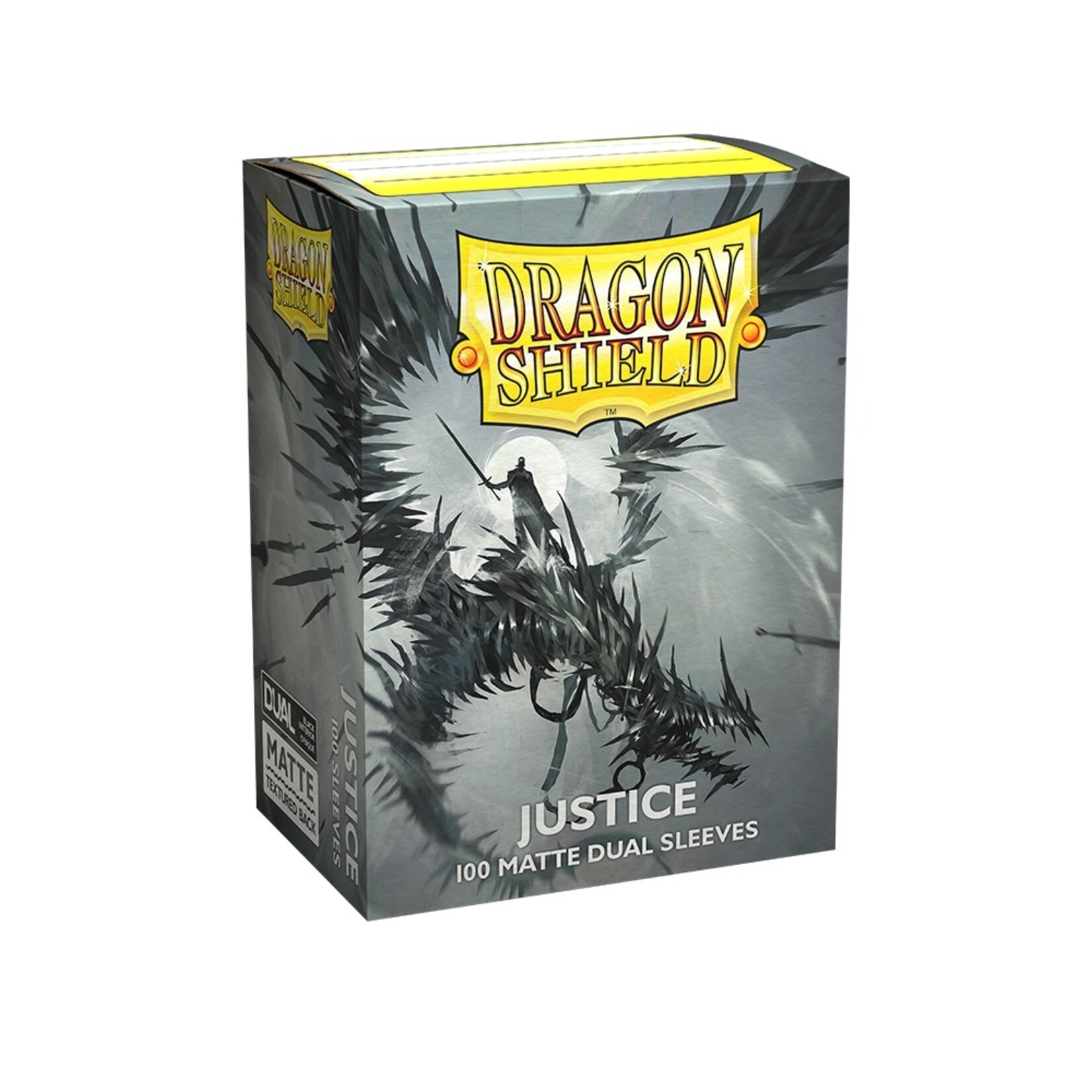 ARCANE TINMEN Dragon Shield: (100) Matte Dual - Justice