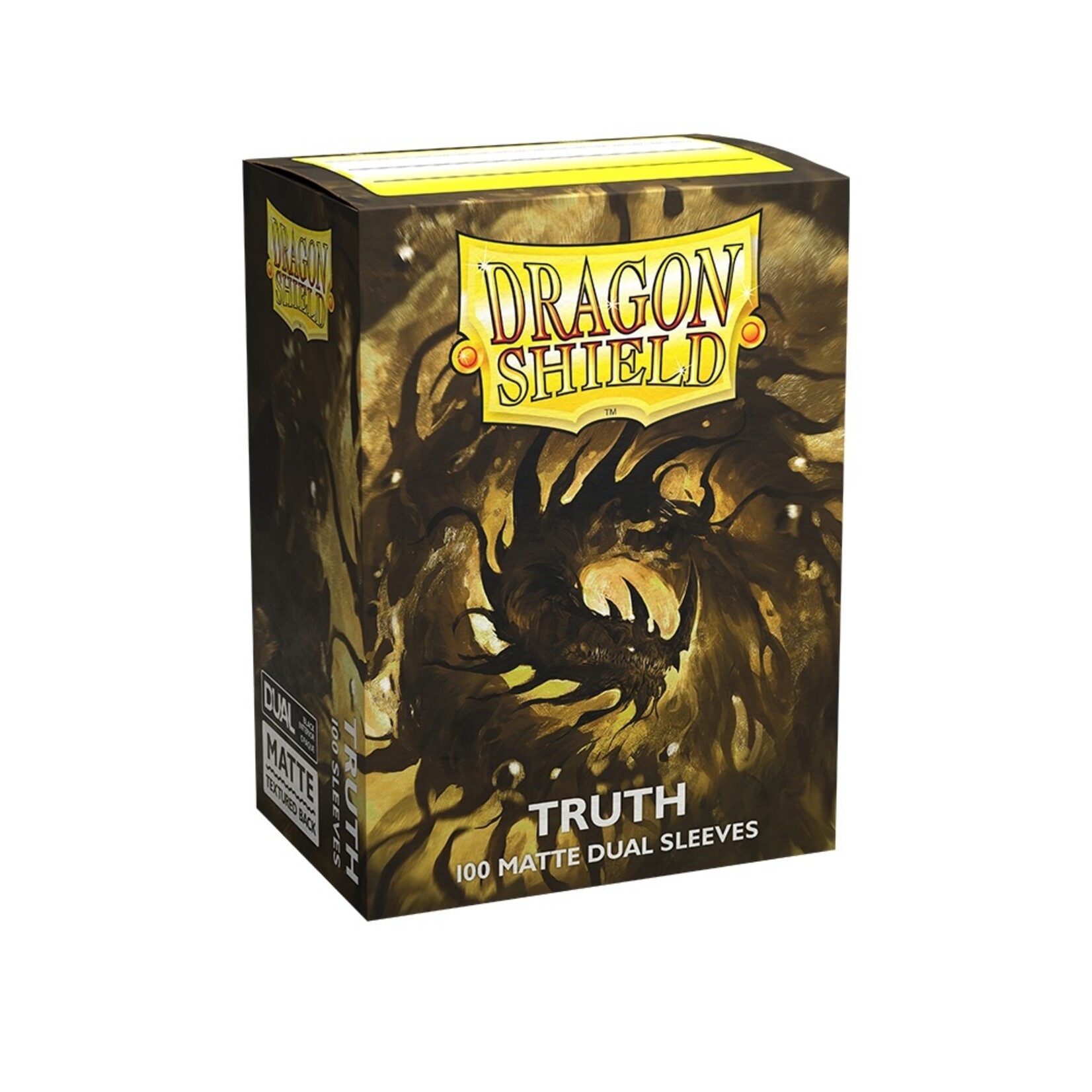 Dragon Shields (100) Matte Dual Lightning - Game Night Games