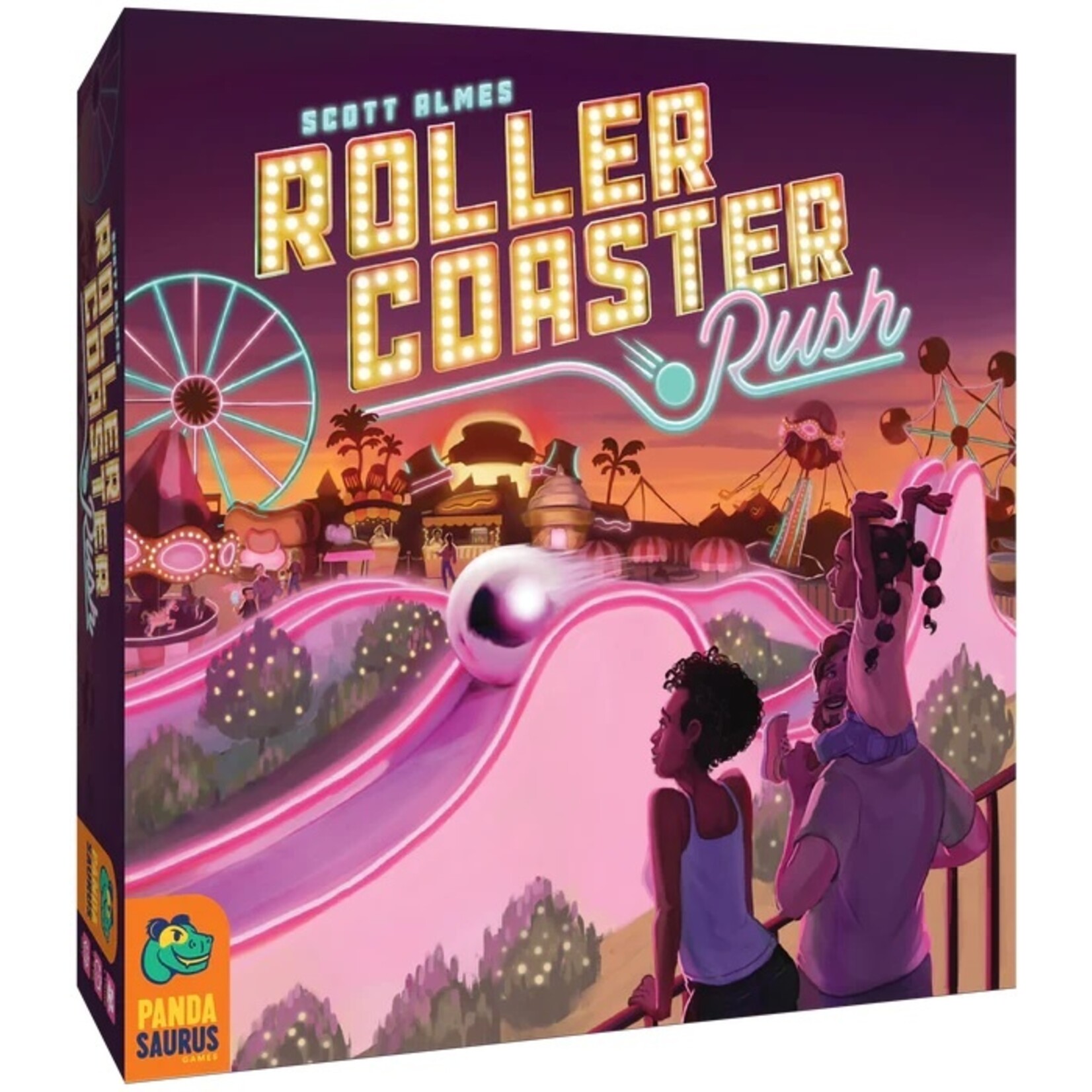 Pandasaurus Games Roller Coaster Rush