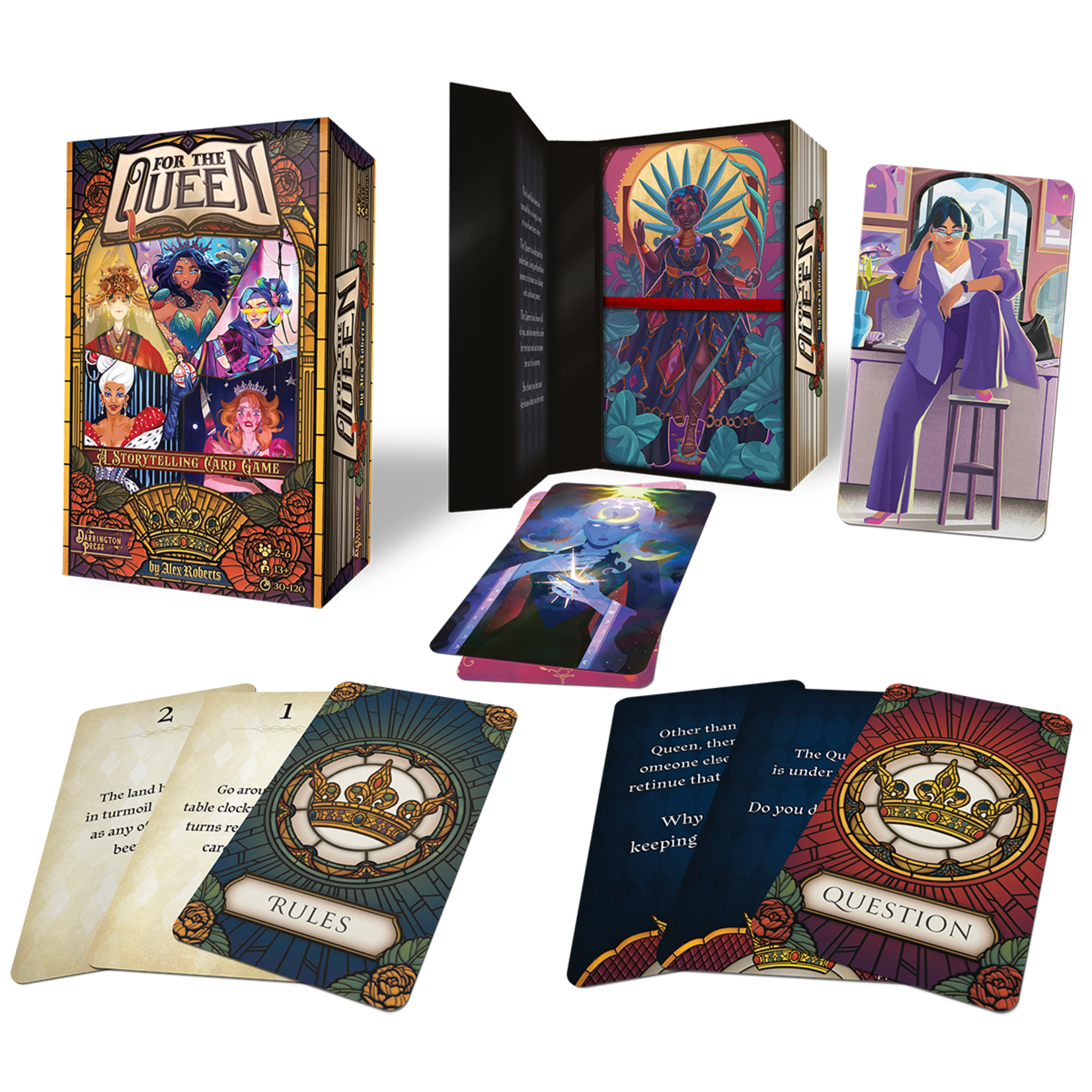 Darrington Press For the Queen - A Storytelling Card Game