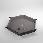 Magnetic Dice Tray Hexagonal Black/Gray