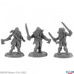 Reaper Minis 30040 Zombie Pirates (3): Bones Classic