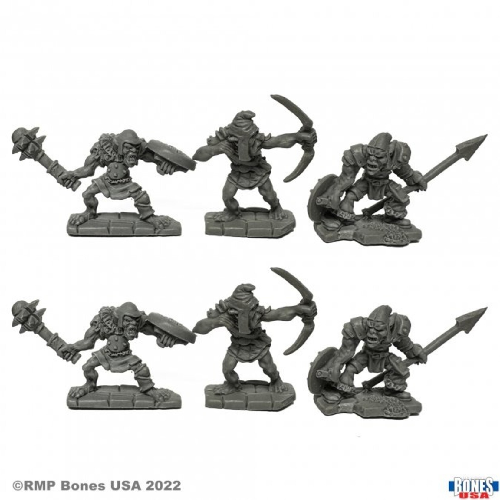 Reaper Minis 30096 Goblins (6): Bones Classic