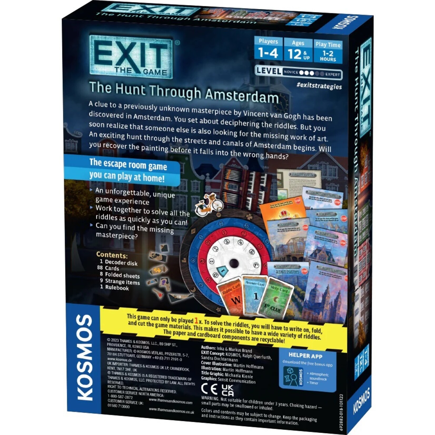 Thames & Kosmos EXIT: The Game The Hunt Through Amsterdam