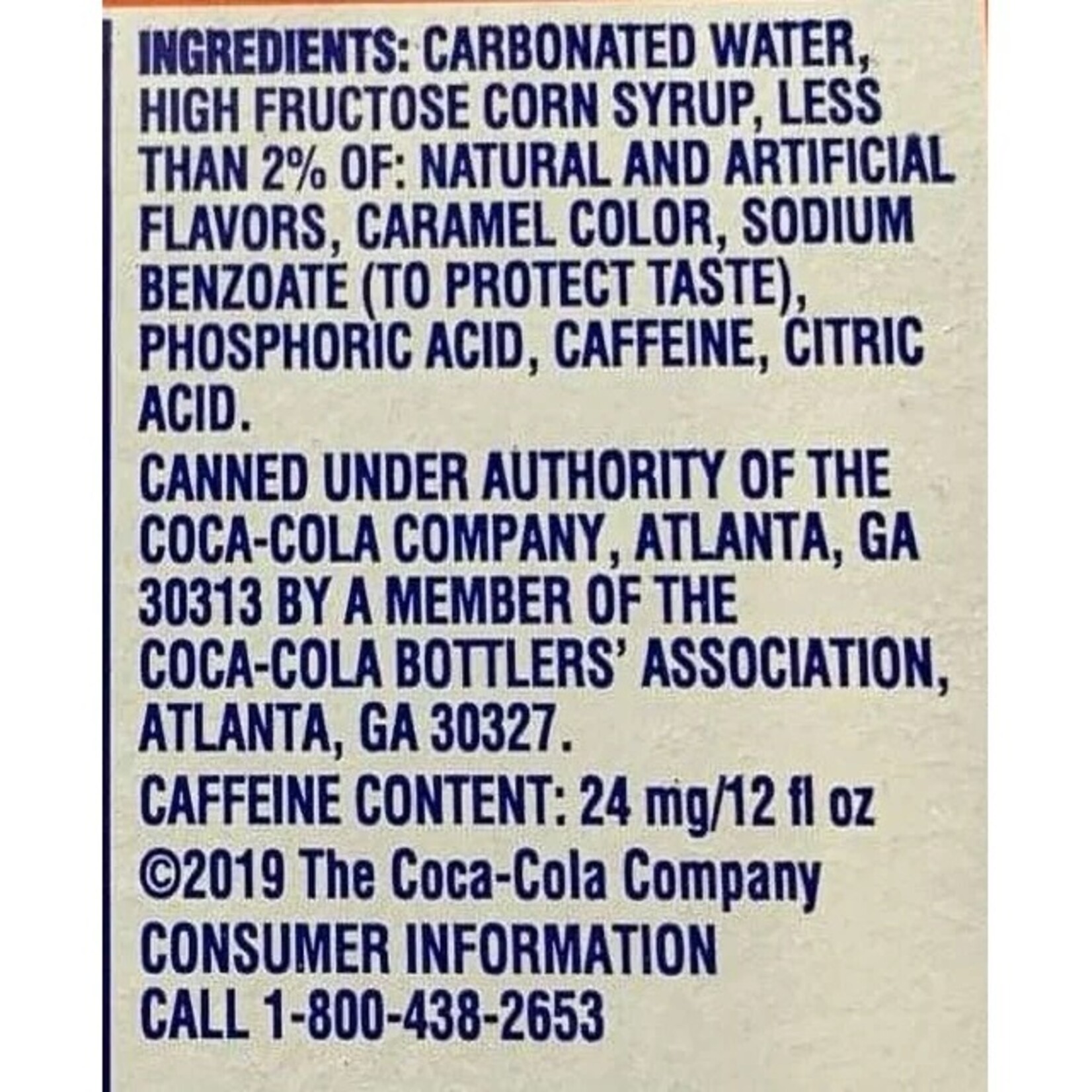 Coca Cola Moxie 12oz can