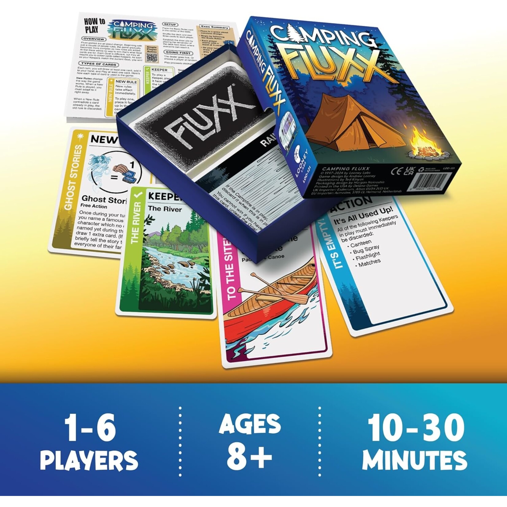 Looney Labs Camping Fluxx