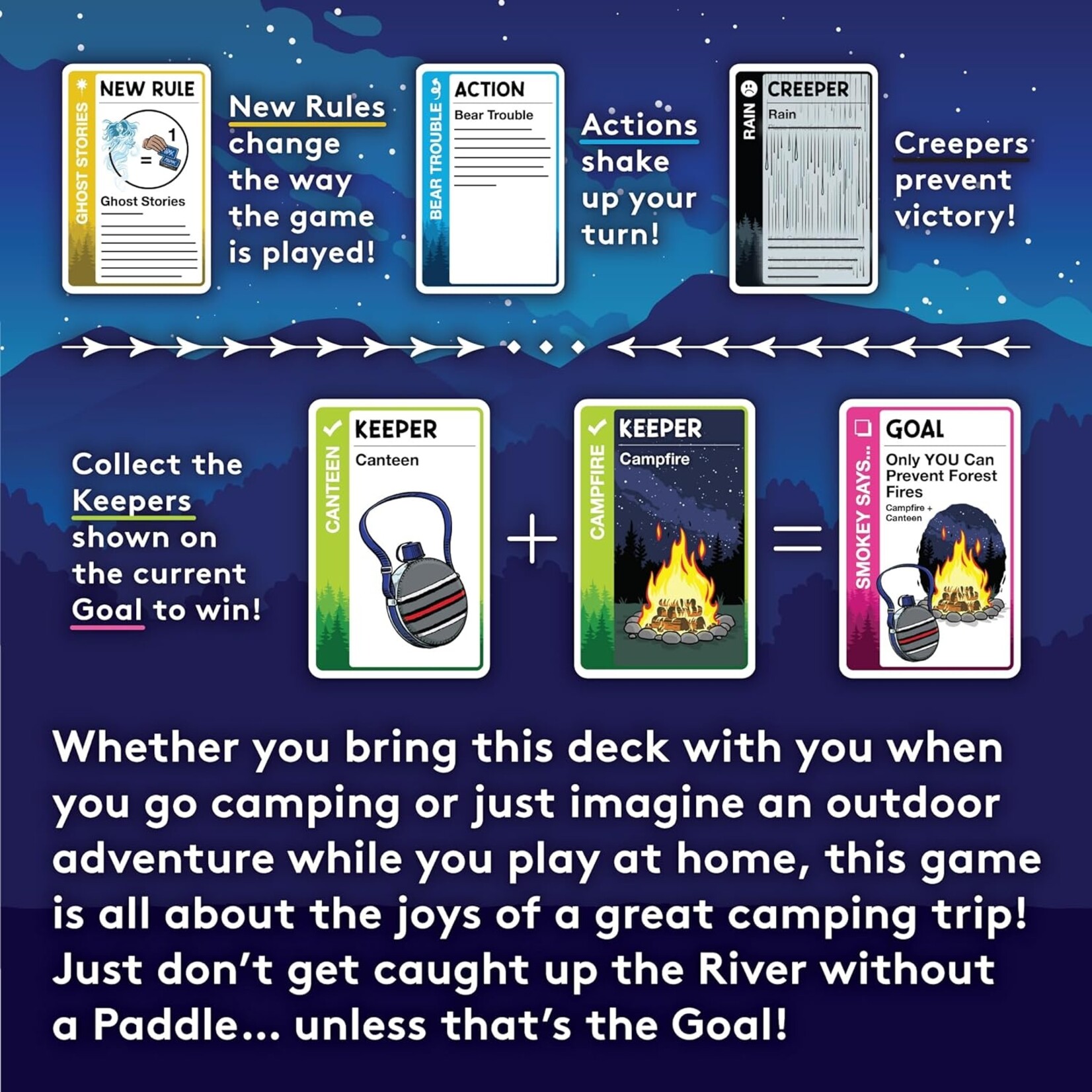 Looney Labs Camping Fluxx