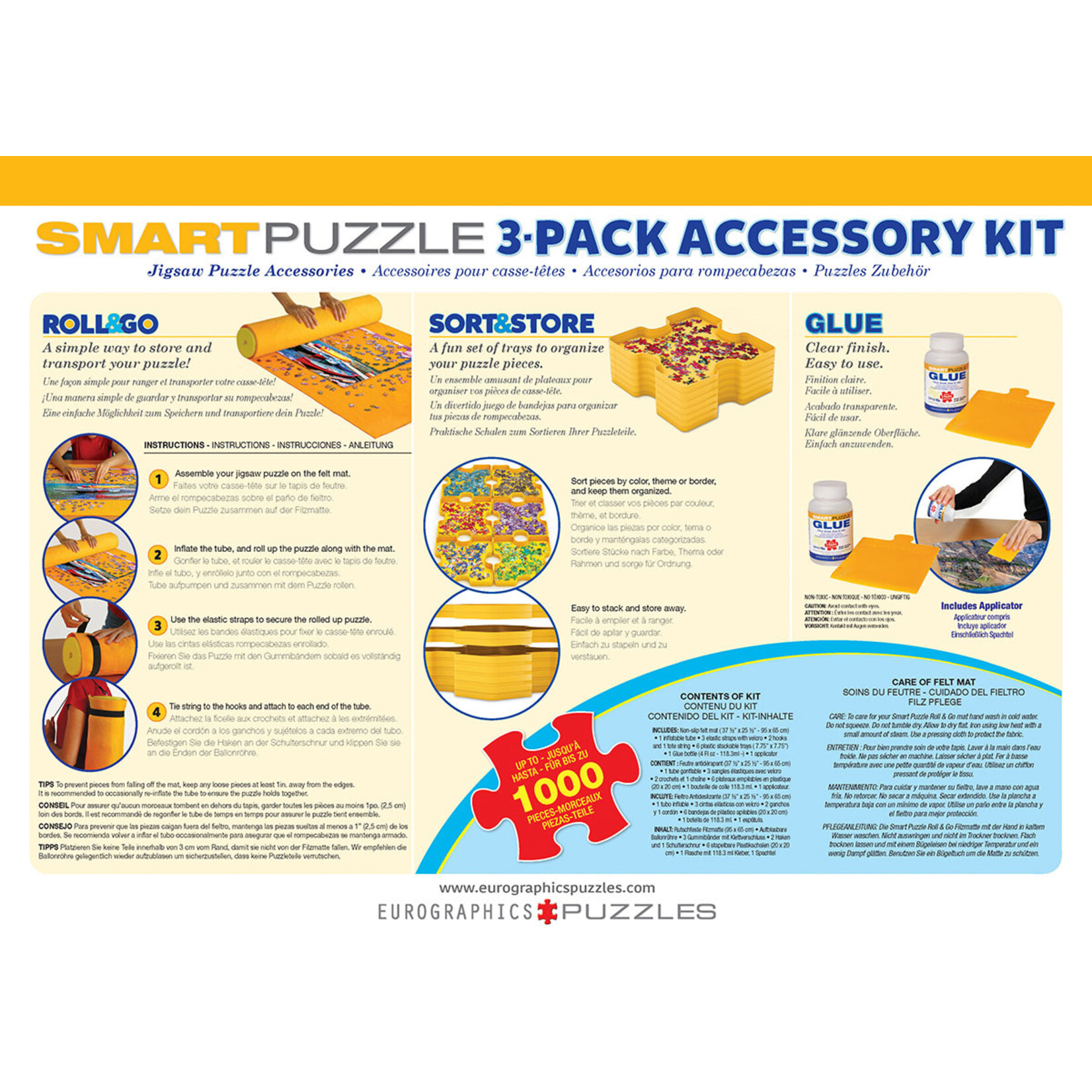 EuroGraphics Puzzles 3 Pack Smart Accessory Kit
