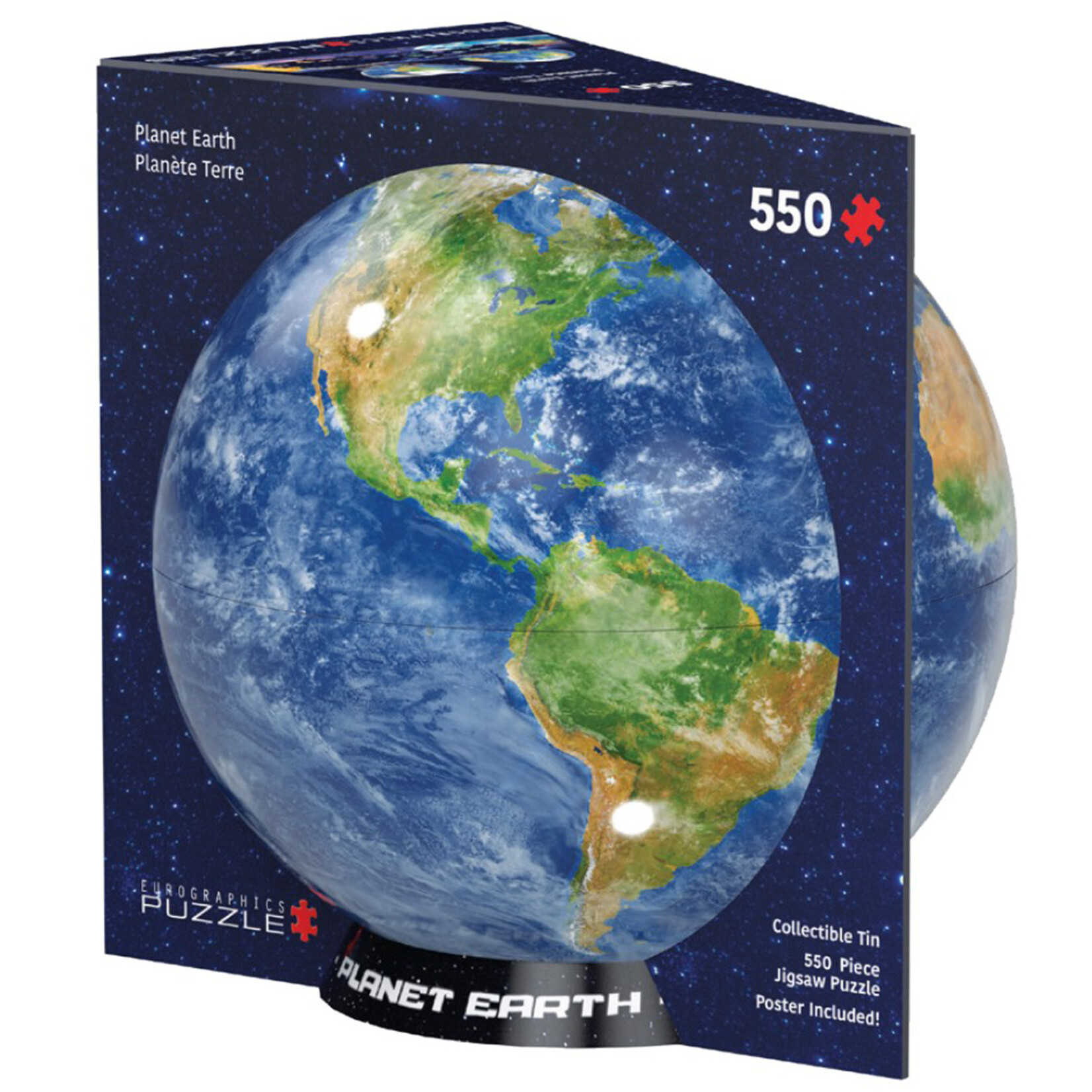 EuroGraphics Puzzles Planet Earth Tin