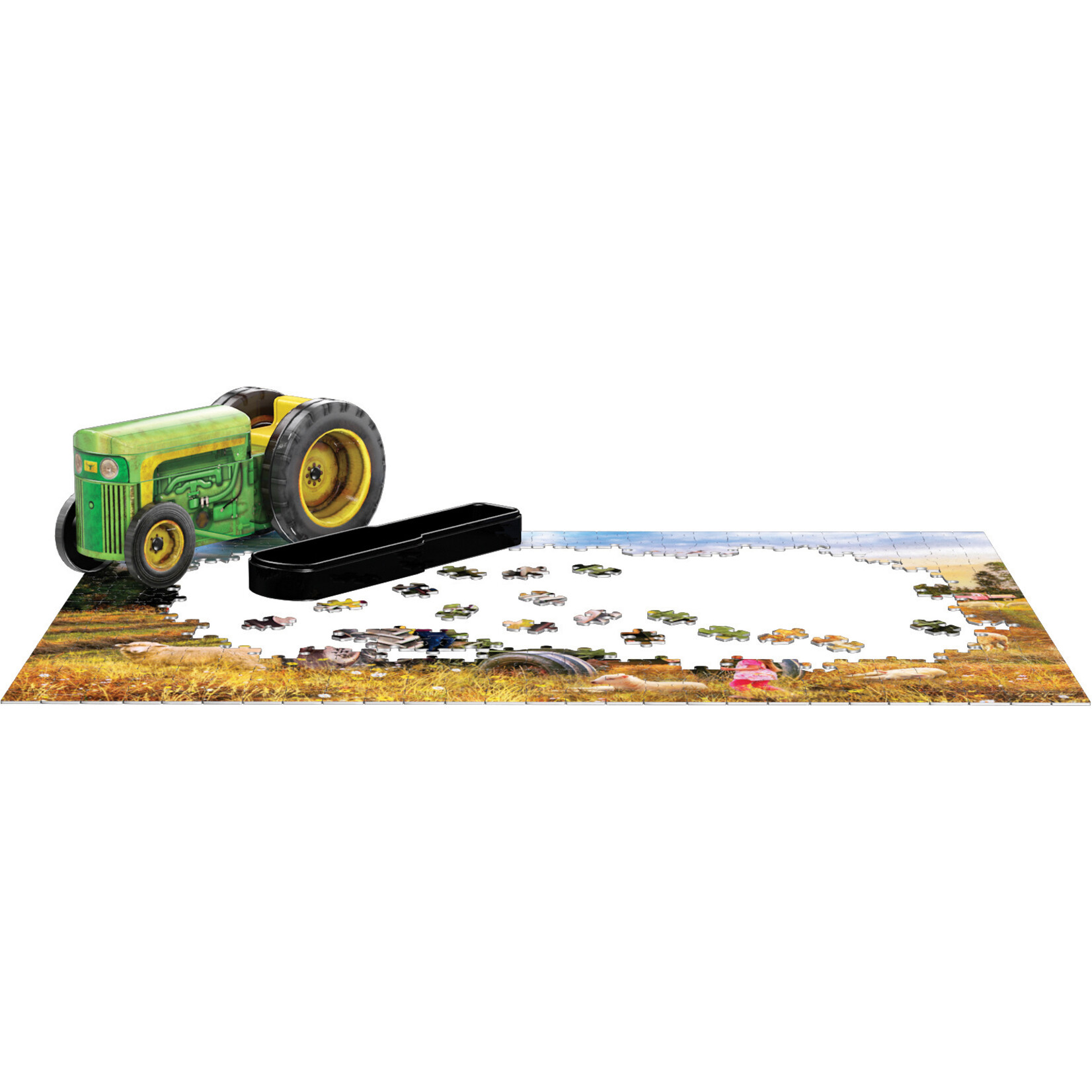 EuroGraphics Puzzles Tractor Tin