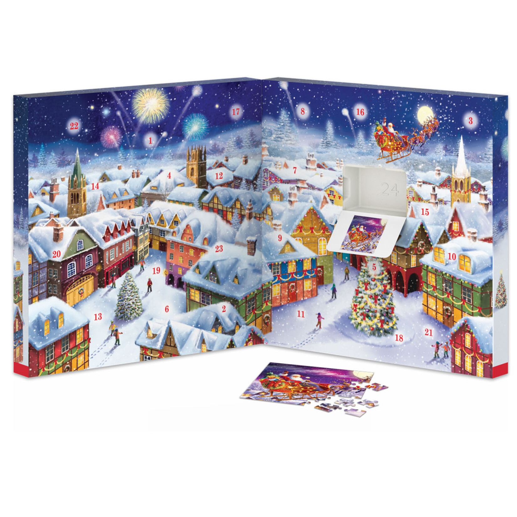 EuroGraphics Puzzles Christmas Memories Advent Calendar