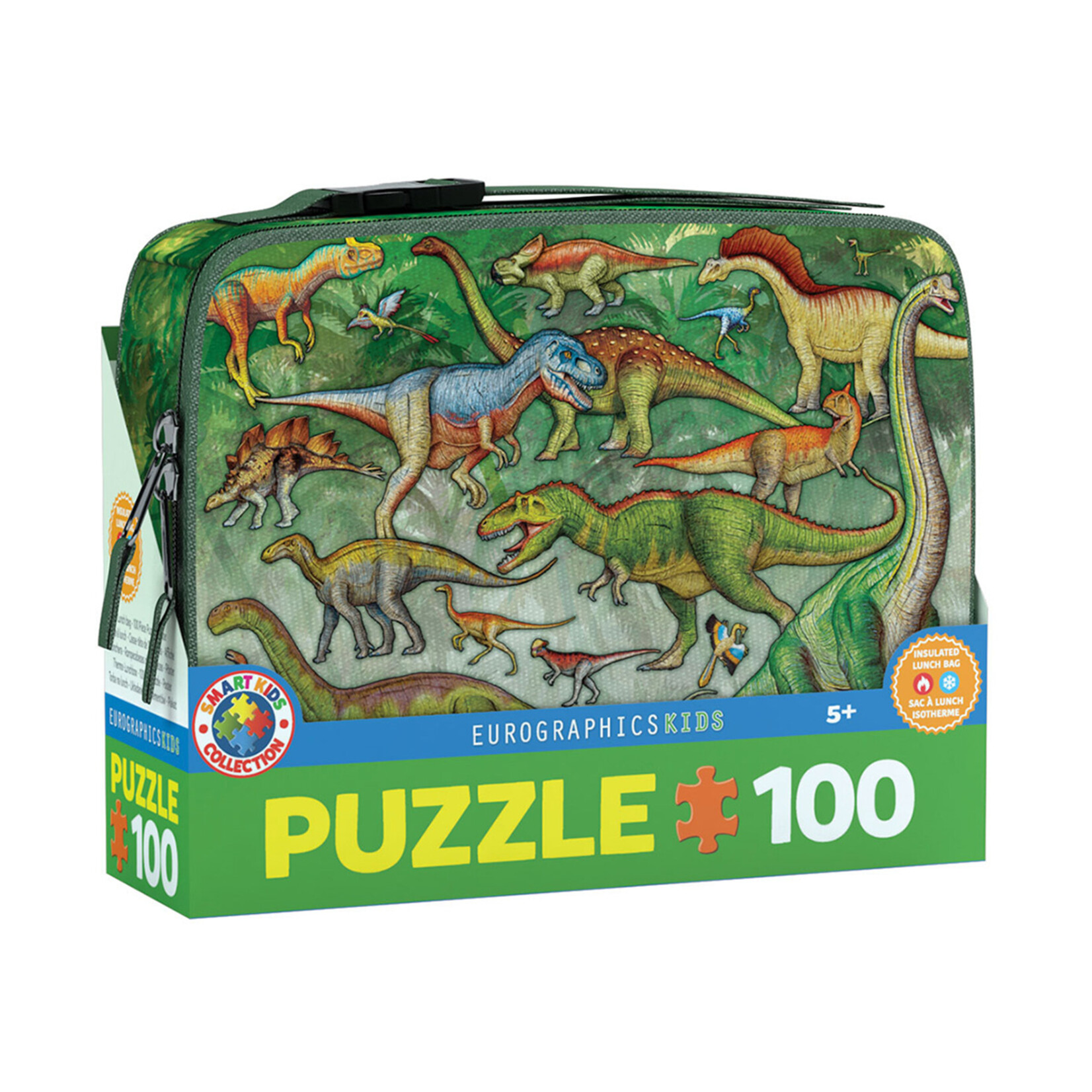 EuroGraphics Puzzles Dinosaurs Lunch Bag