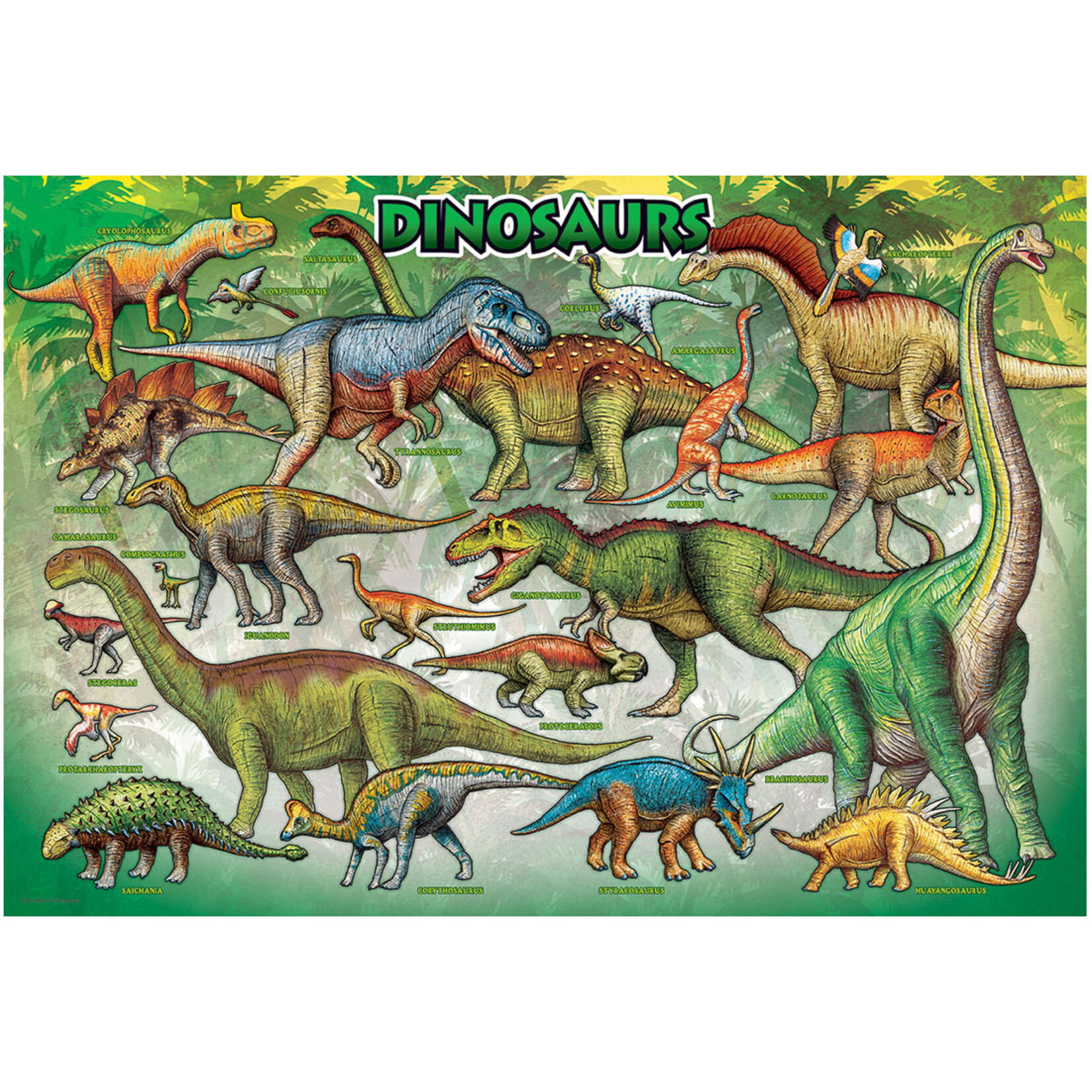EuroGraphics Puzzles Dinosaurs Lunch Bag