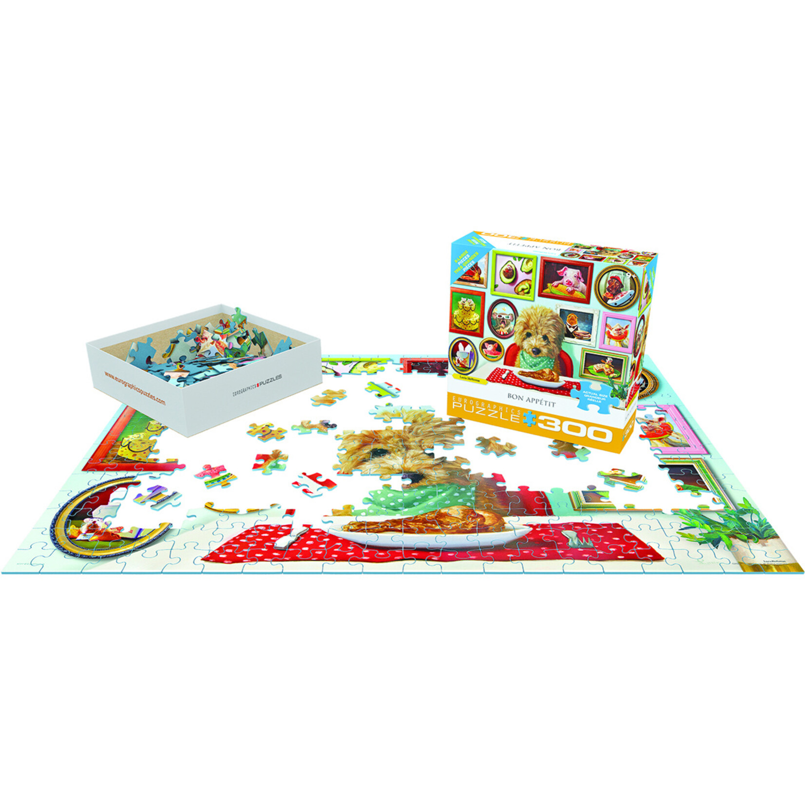 EuroGraphics Puzzles Bon Appetit 300pc