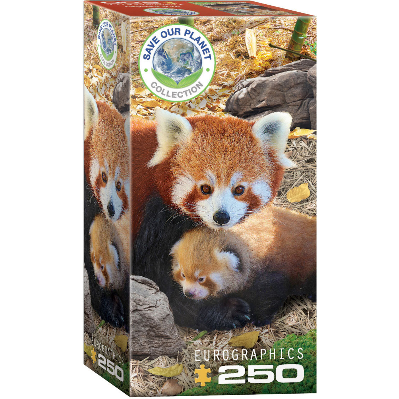EuroGraphics Puzzles Red Pandas 250pc