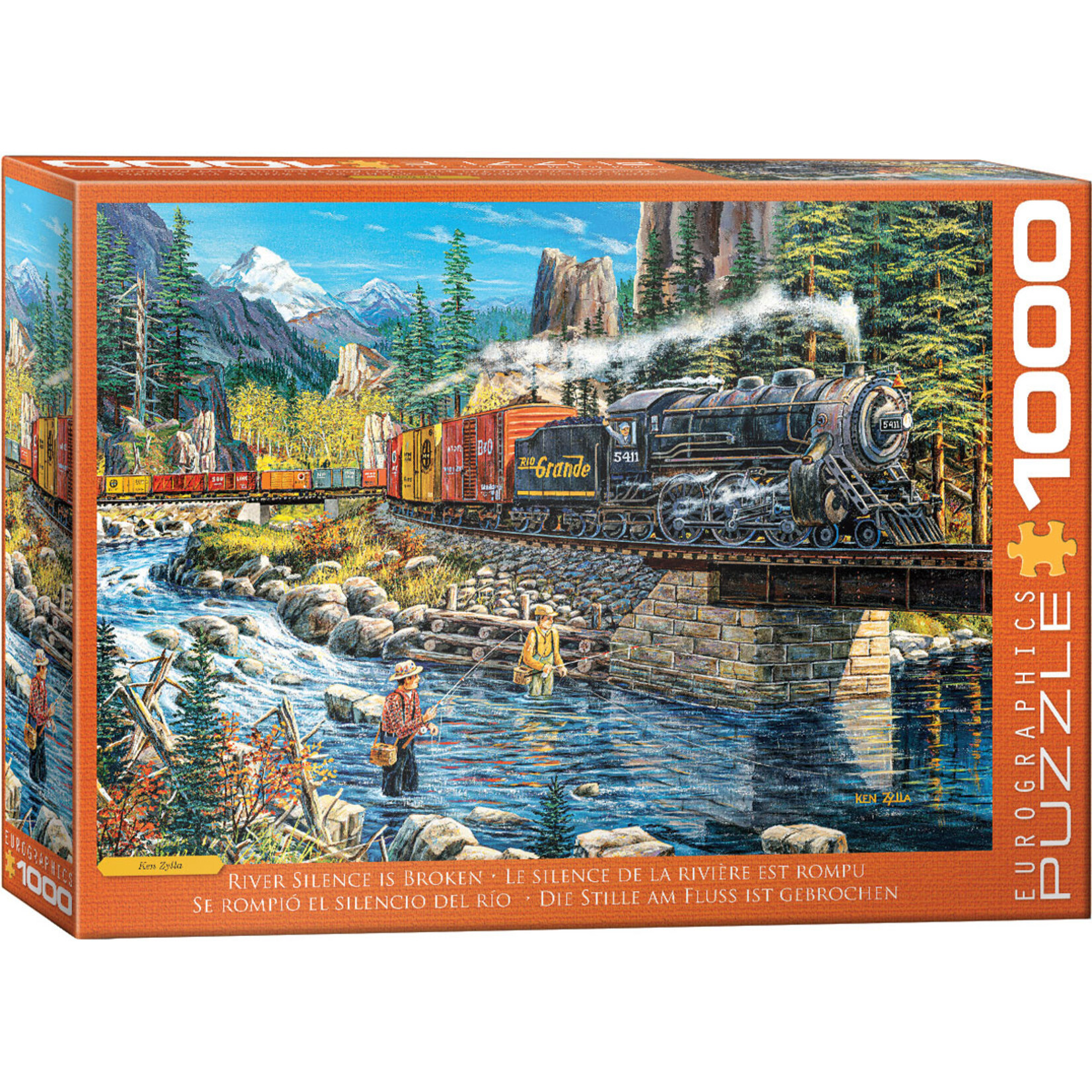 EuroGraphics Puzzles River Silence is Broken 1000pc