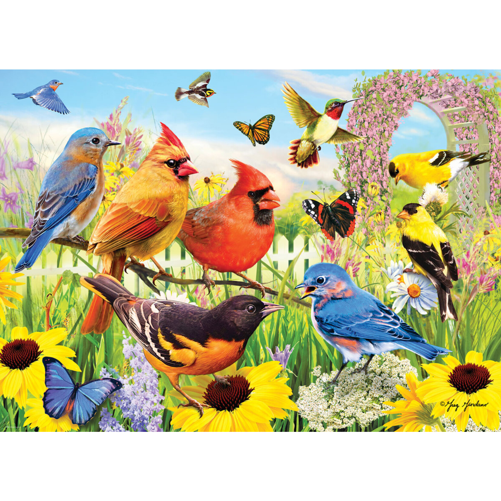 EuroGraphics Puzzles Bird Paradise 1000pc