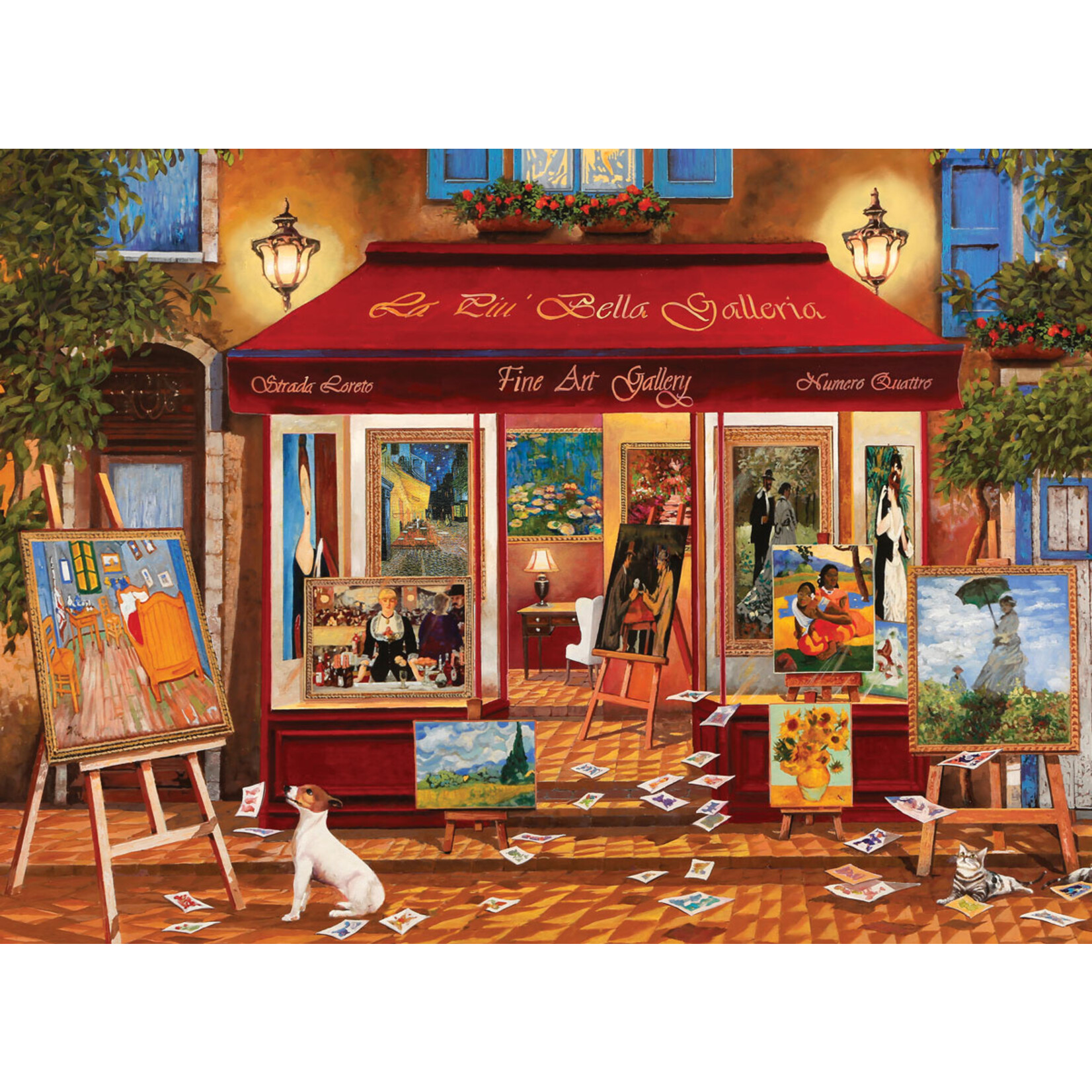 EuroGraphics Puzzles Fine Art Gallery 1000pc