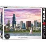 EuroGraphics Puzzles Chicago Skyline 1000pc