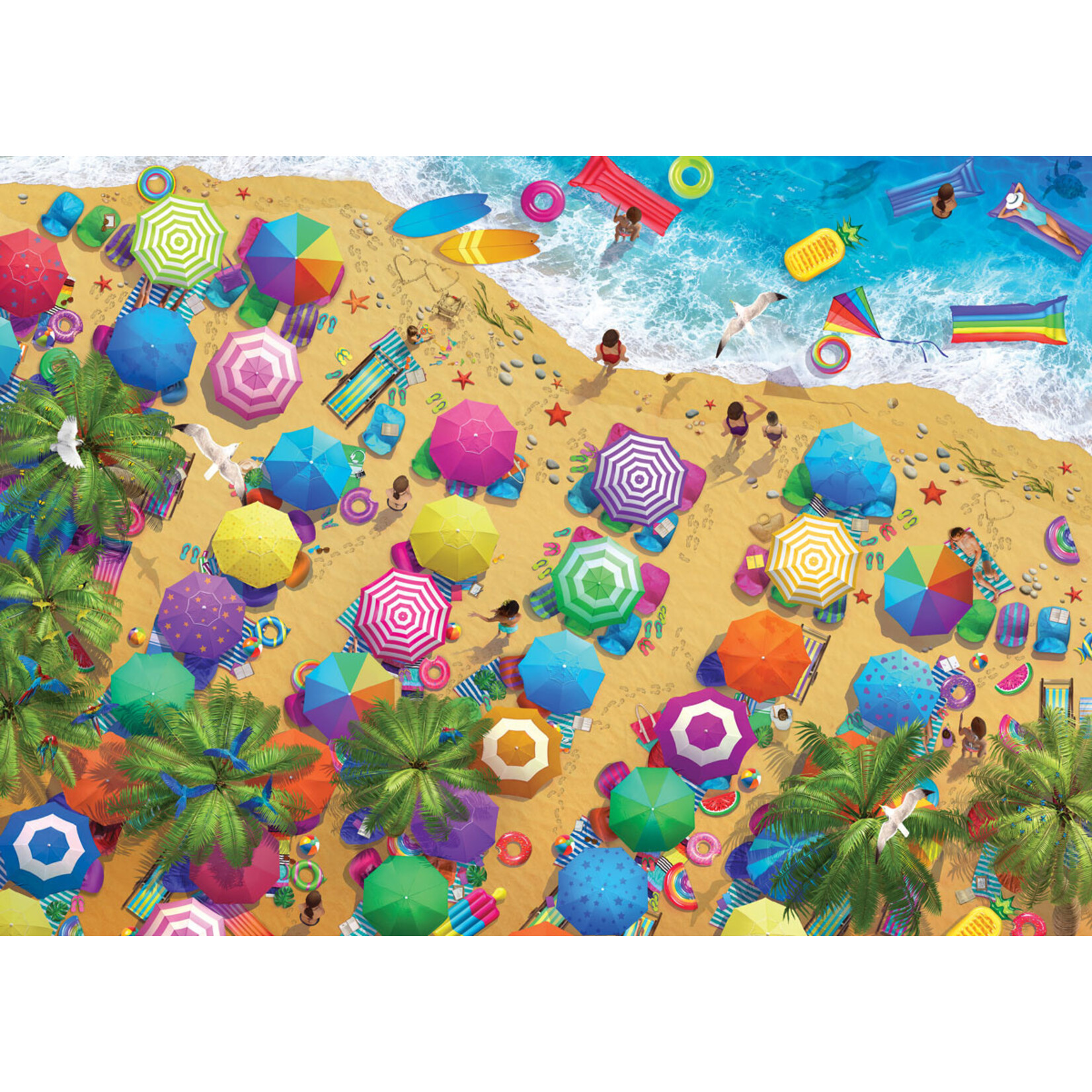 EuroGraphics Puzzles Beach Summer Fun 1000pc