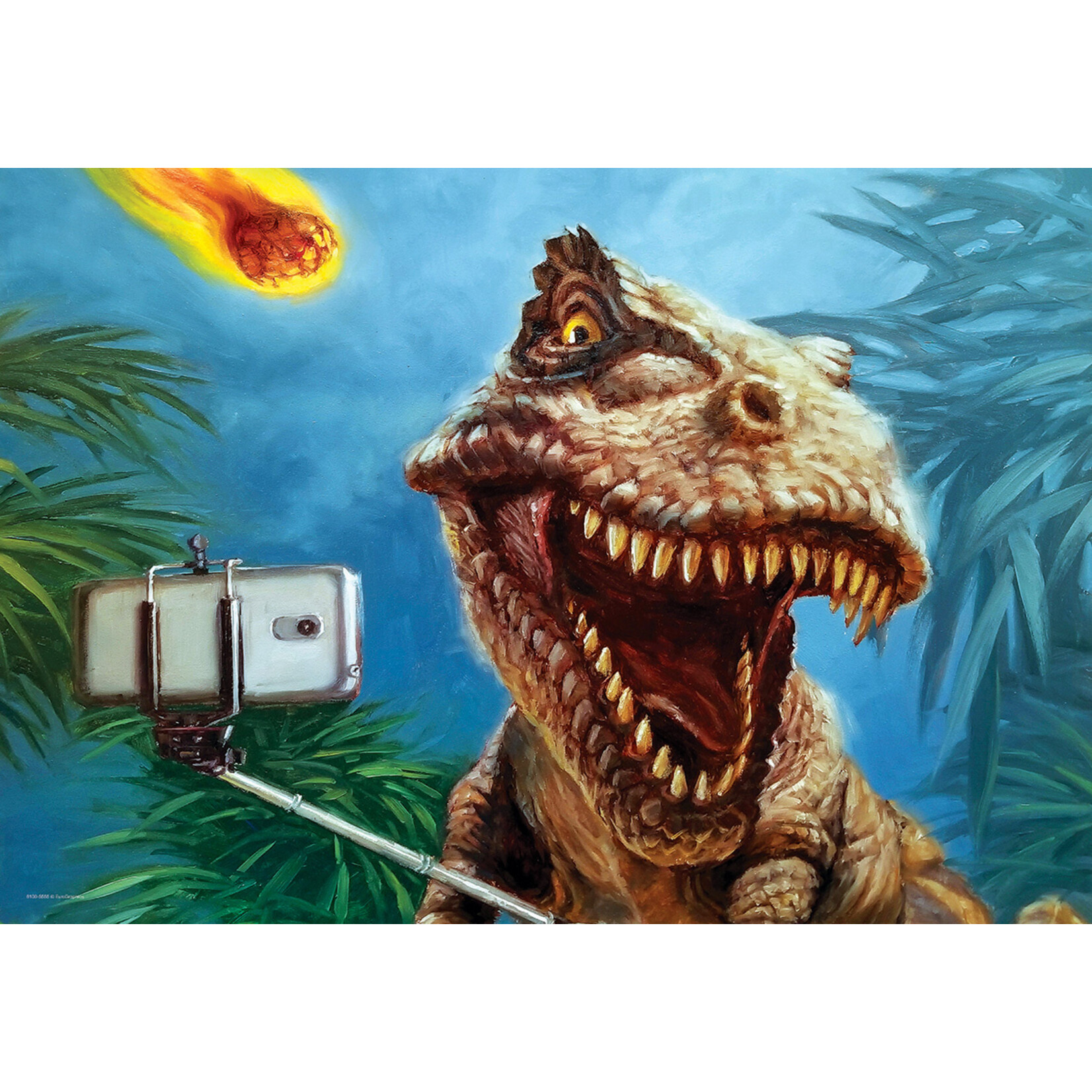 EuroGraphics Puzzles Dino Selfie 100pc