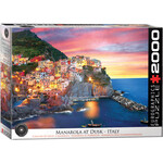 EuroGraphics Puzzles Manarola at Dusk, Italy 2000pc