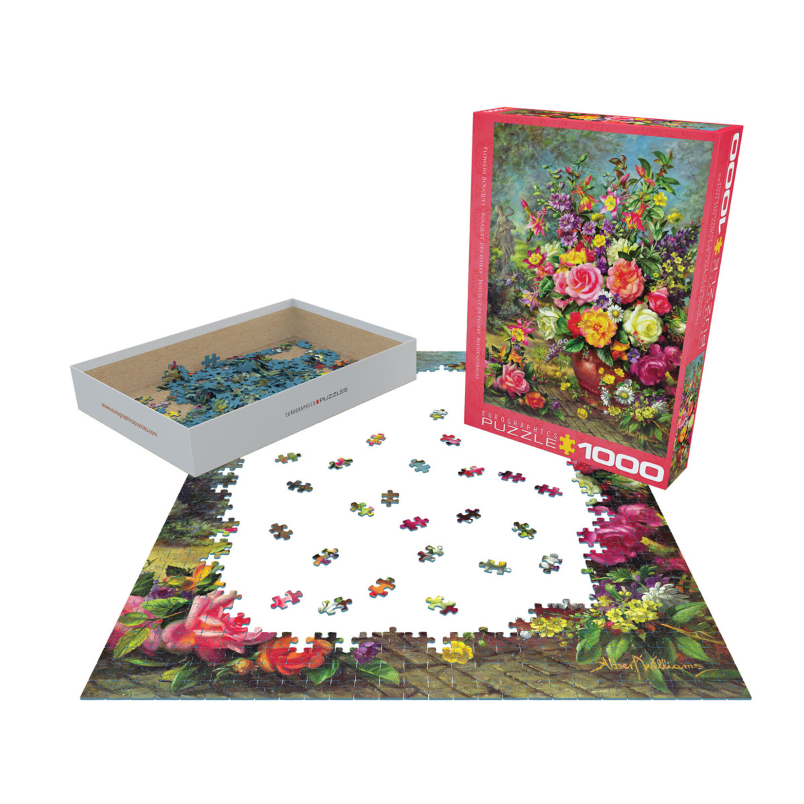 EuroGraphics Puzzles Flower Bouquet 1000pc