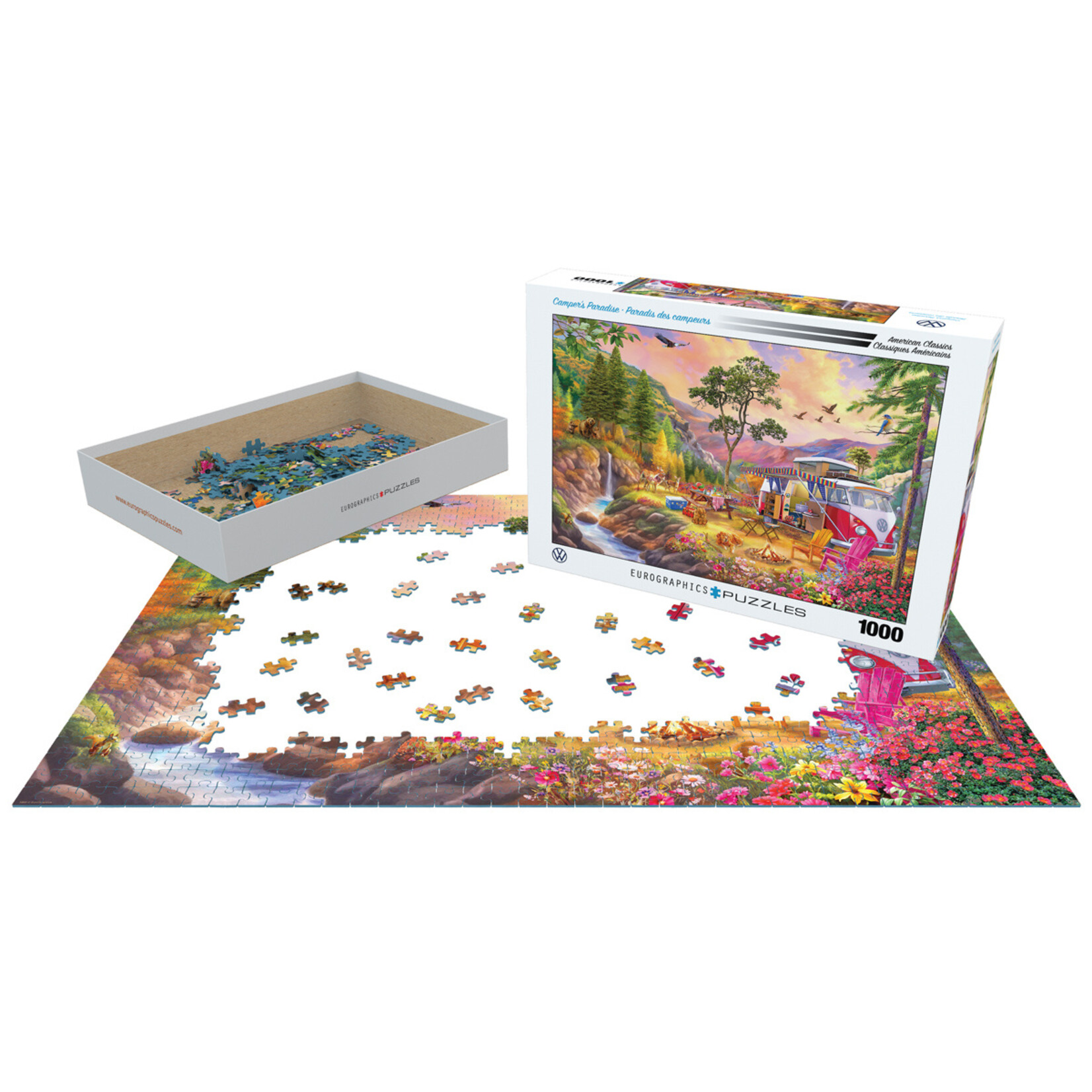 EuroGraphics Puzzles Camper's Paradise 1000pc