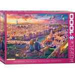 EuroGraphics Puzzles Paris Rooftop 1000pc