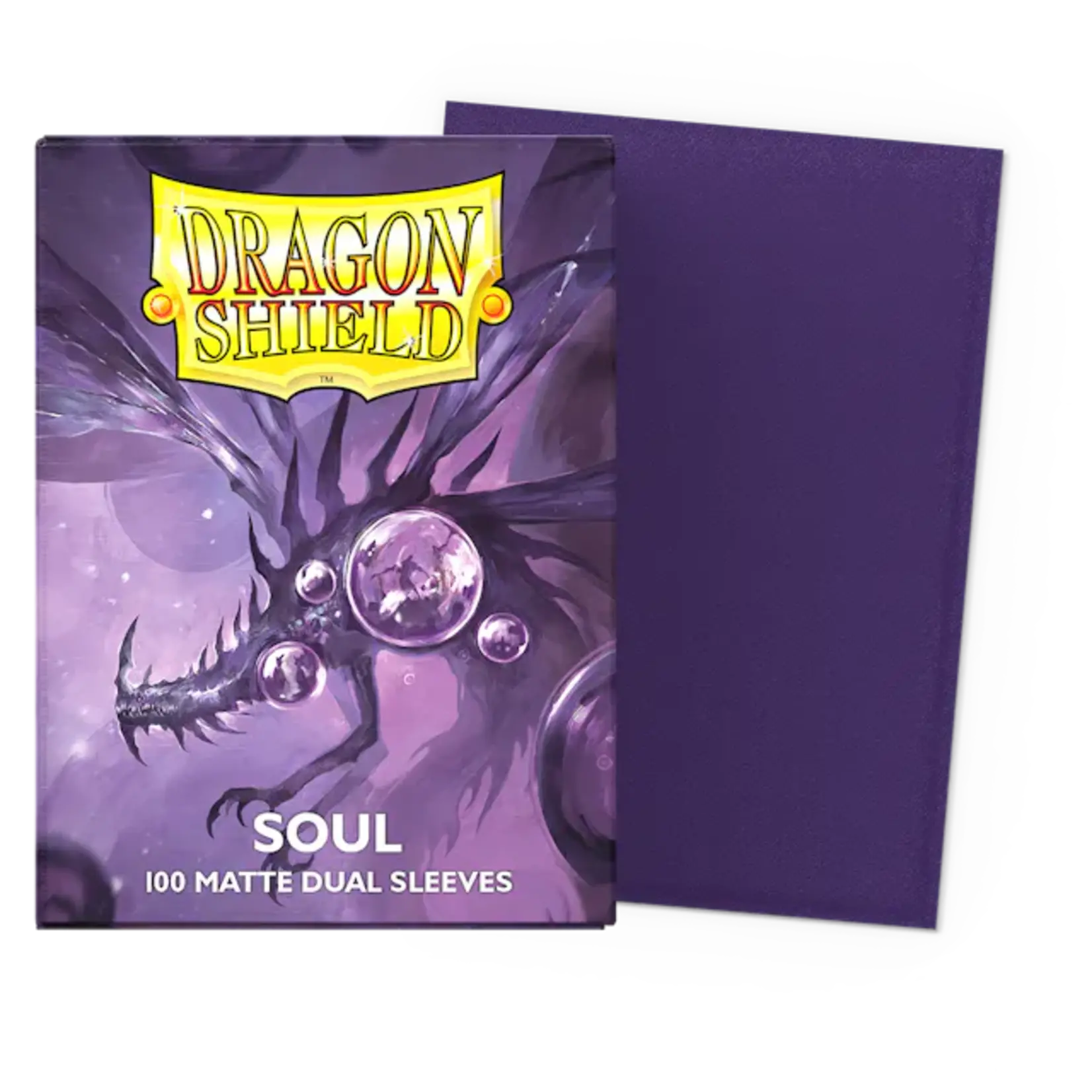 ARCANE TINMEN Dragon Shield: (100) Matte Dual Metallic Purple Soul