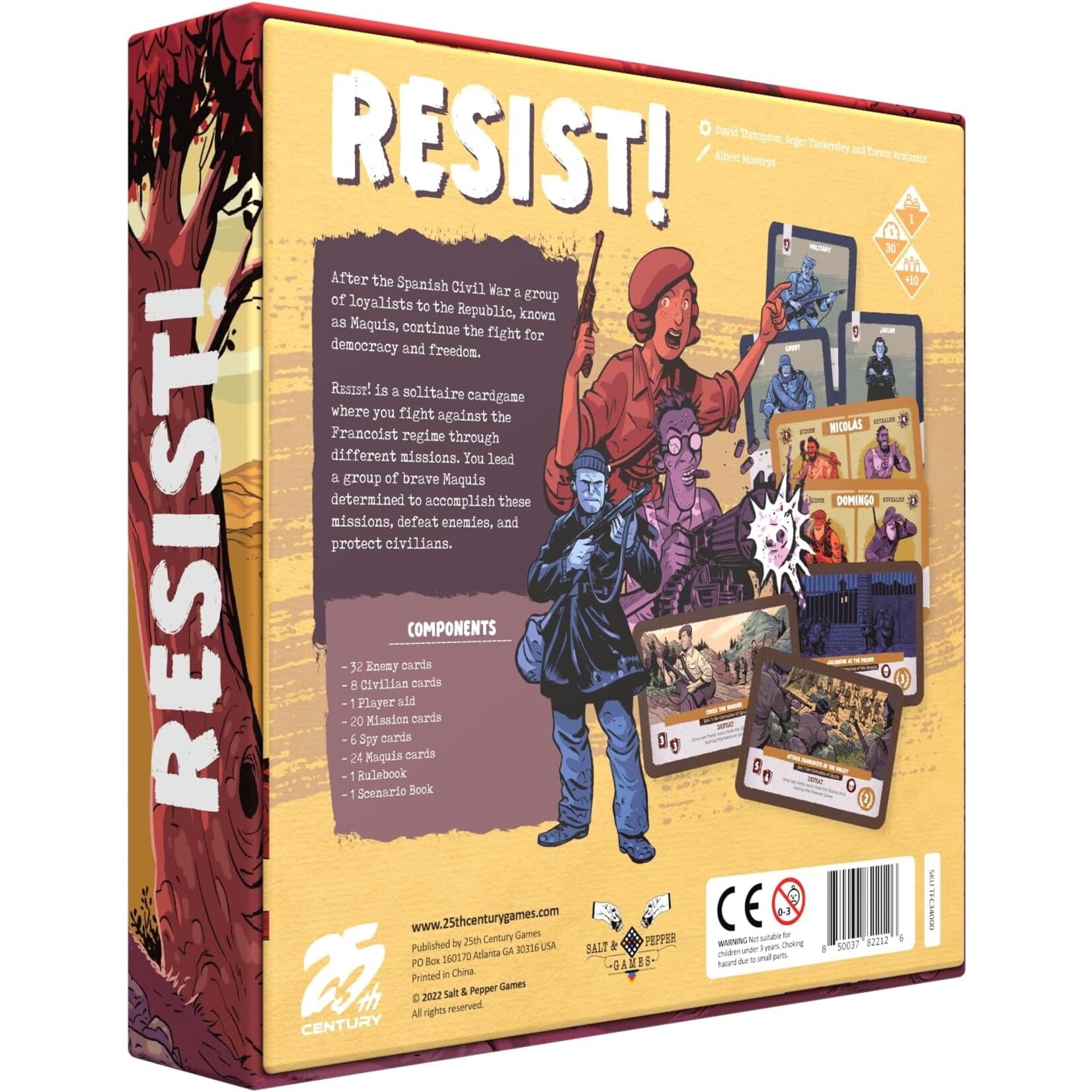 25th Century Games RESIST!