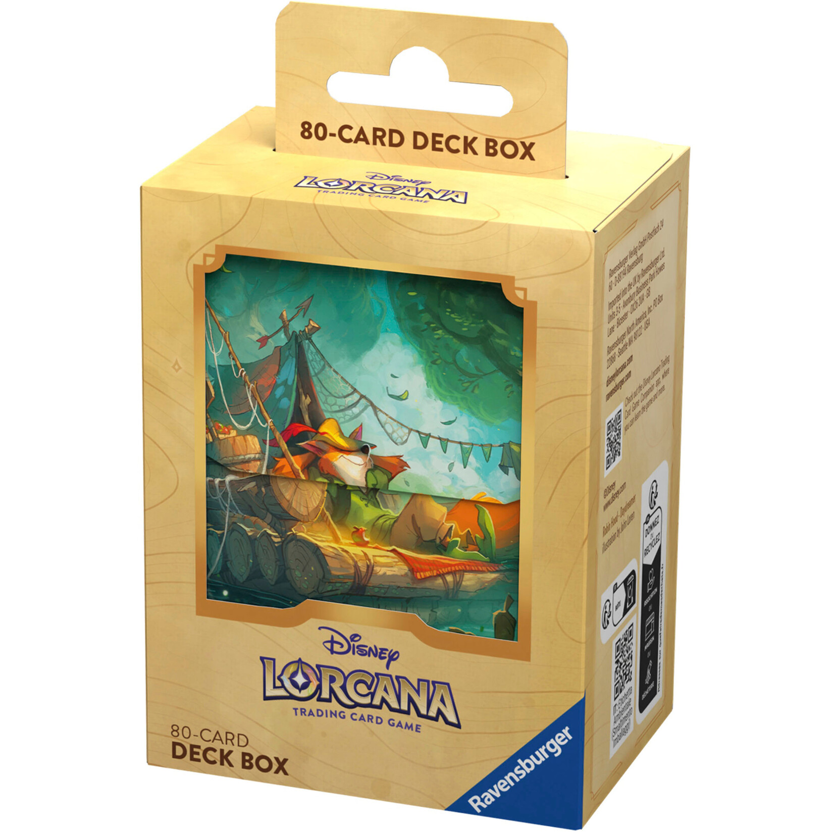 Ravensburger Lorcana:  Robin Hood Into the Inklands Deck Box