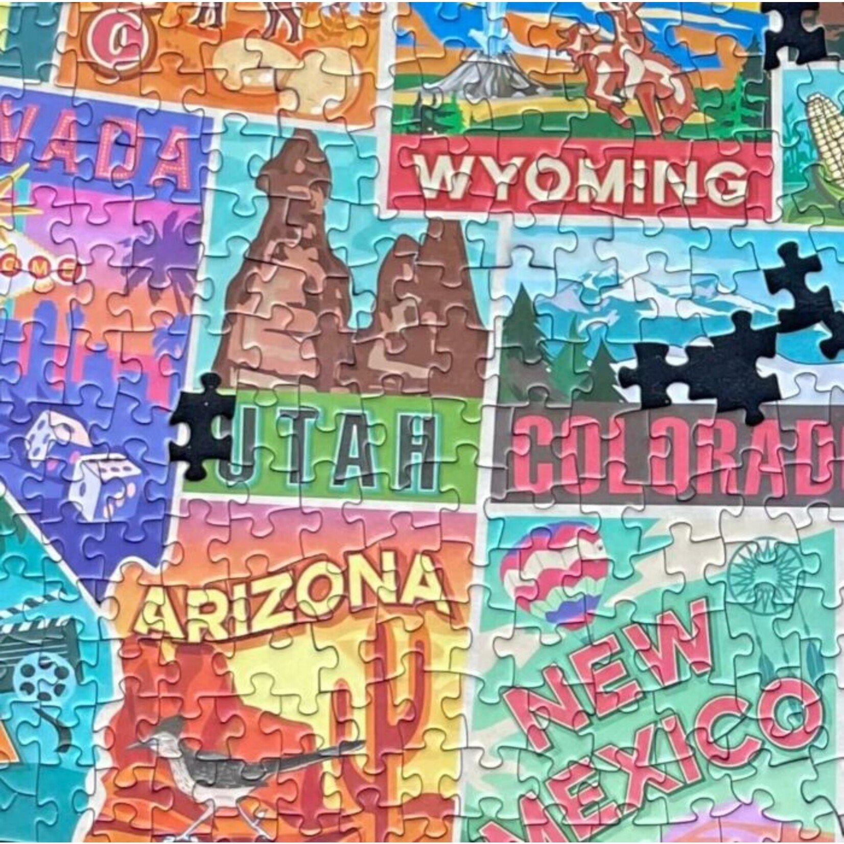 Wood Expressions American Road Trip 1000pc