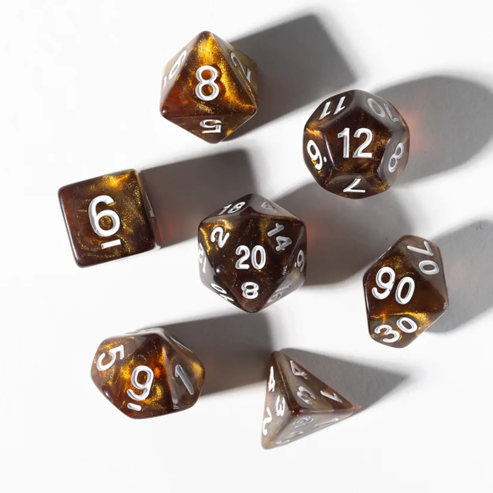 Sirius Dice 1606 Treasure Series - Topaz 7-Set