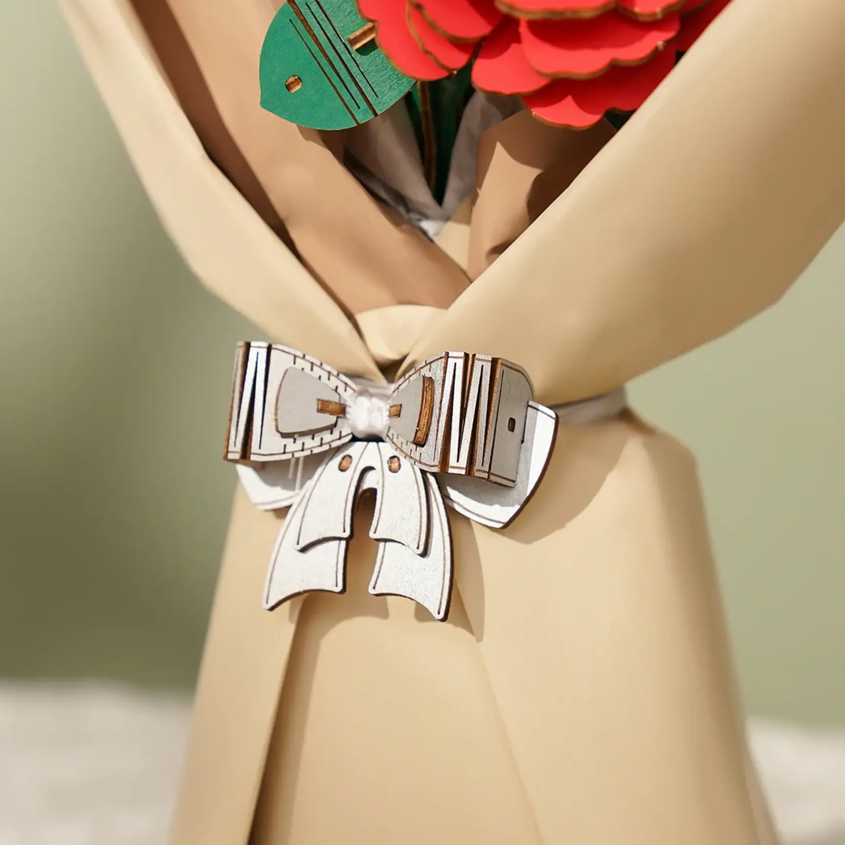 Robotime Wooden Flower Bouquet