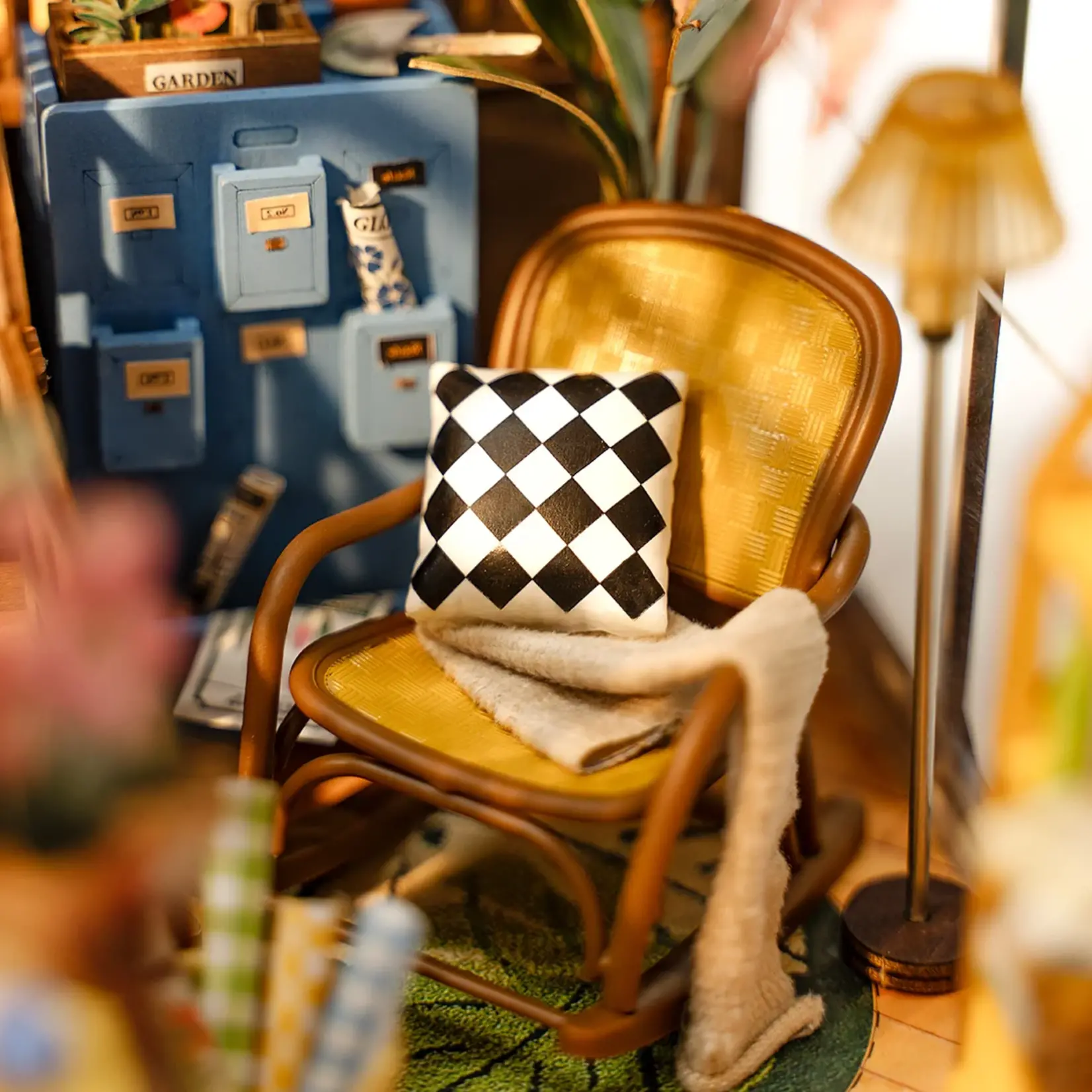 Robotime Garden Flower House Book Nook & Wonderland