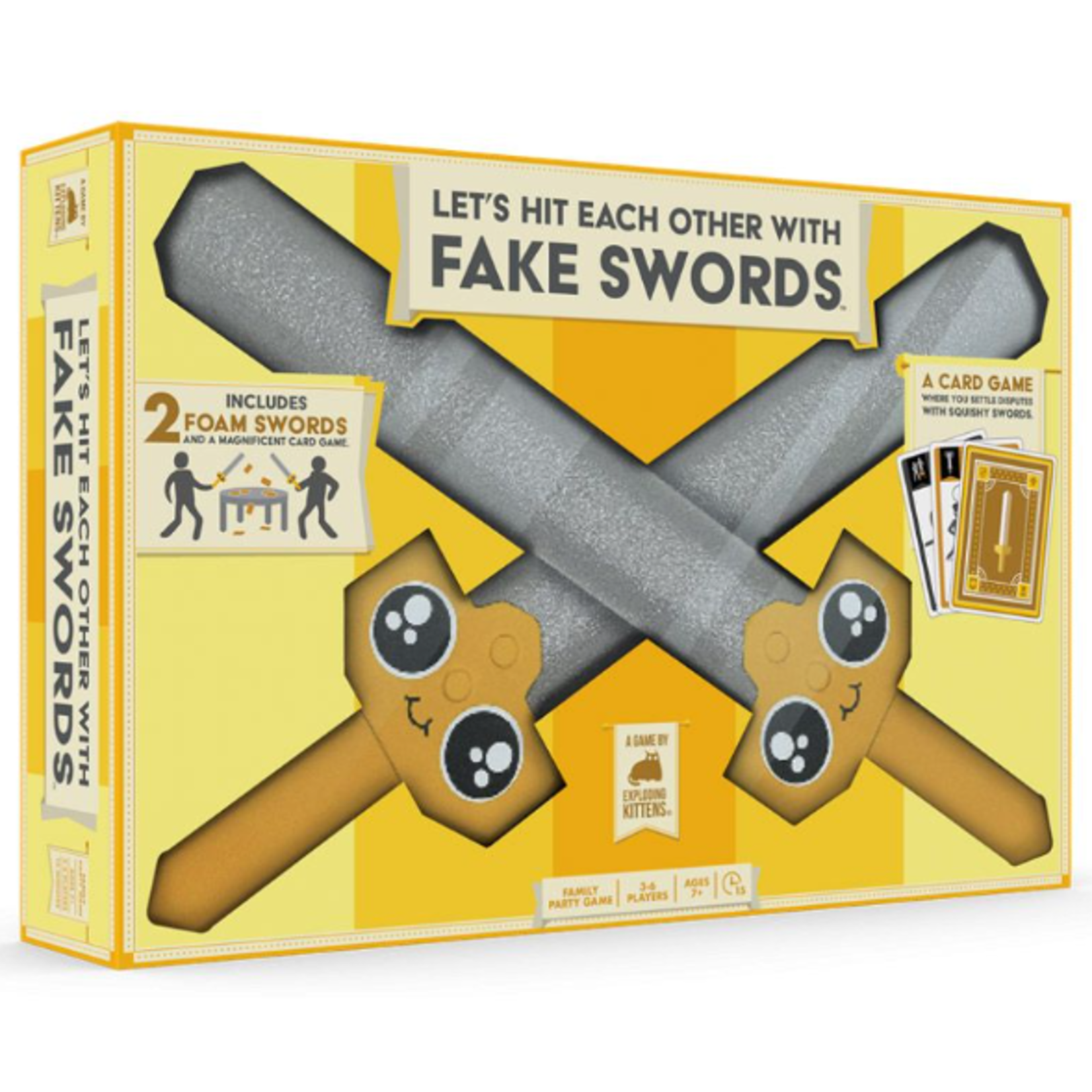 Let's Hit Each Other with Fake Swords