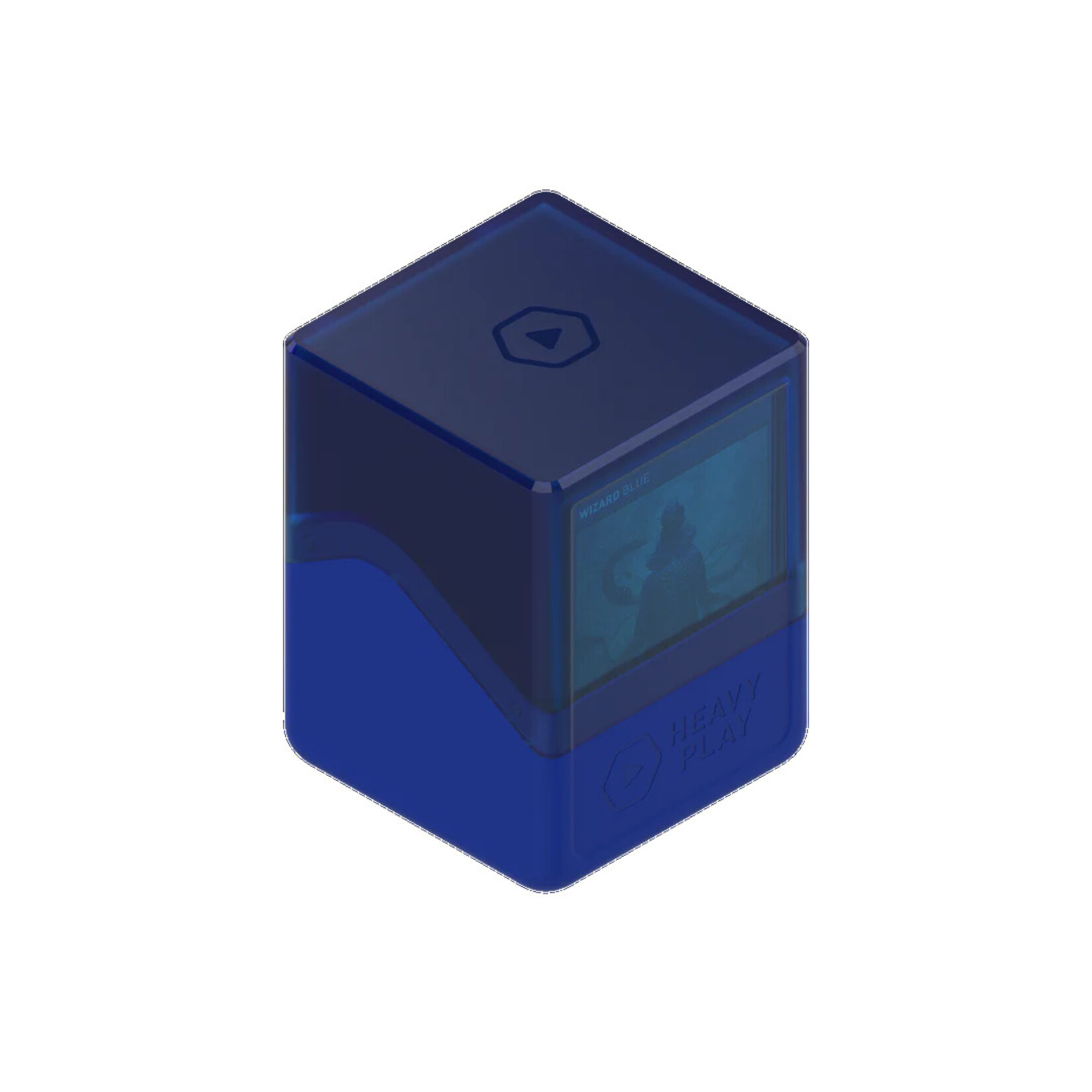 Heavy Play LLC RFG Deckbox 100 DS: Wizard Blue