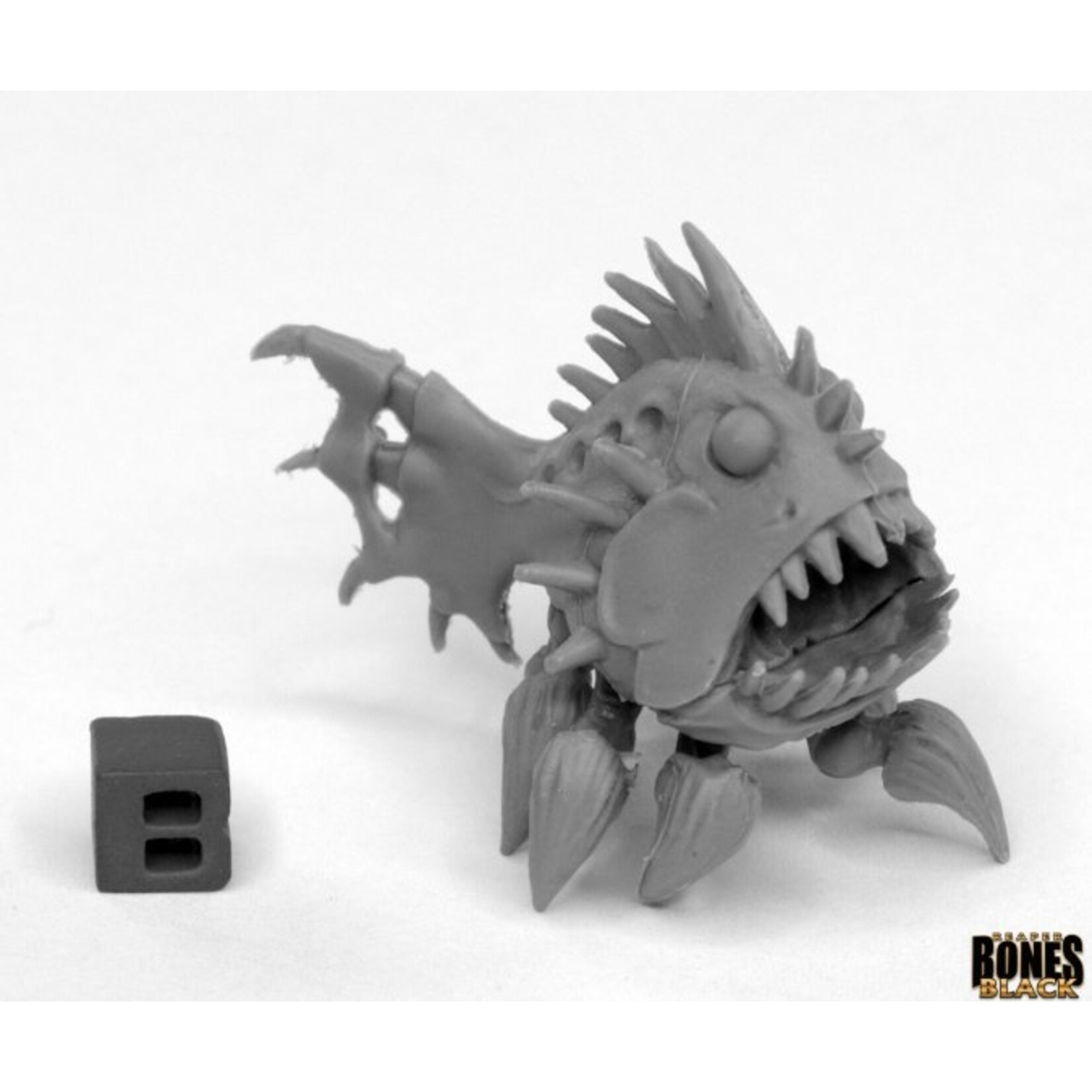 Reaper Minis 44027 Bones Black: Terror Fish