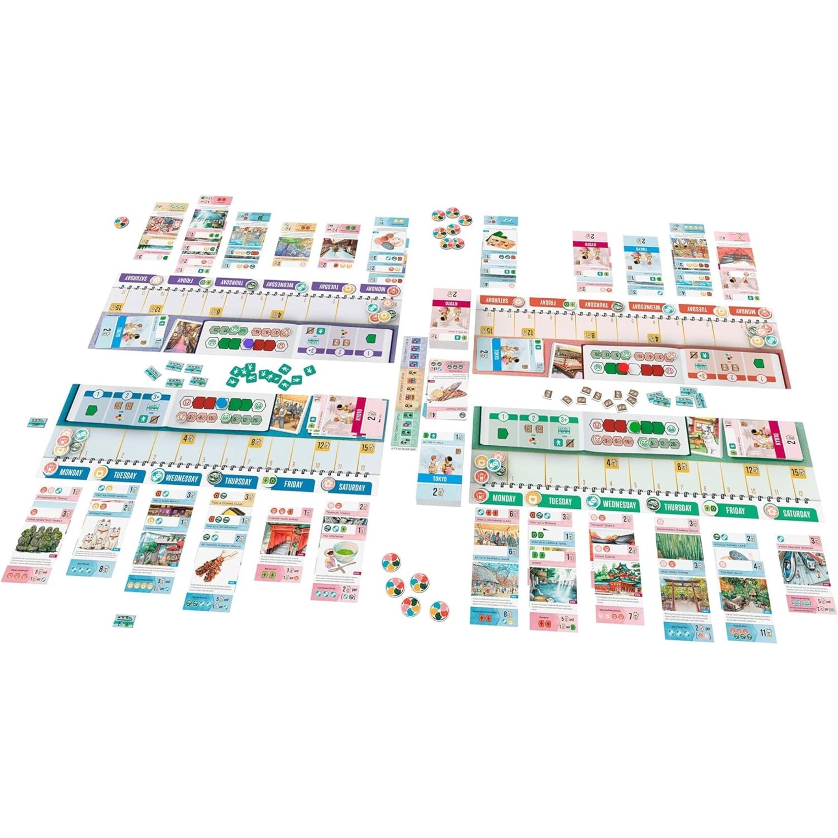 Alderac Entertainment Group (AEG) Let's Go! to Japan - plus Best Day Trips in Japan Expansion