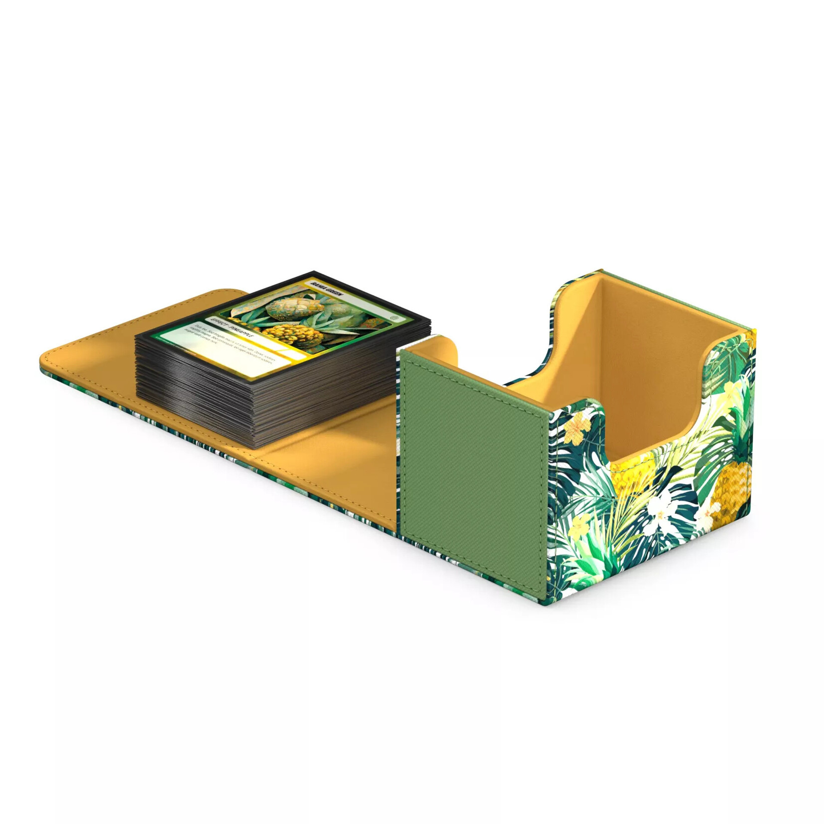 Ultimate Guard Deck Case 100+ Sidewinder Floral Places 2 - Bahia Green