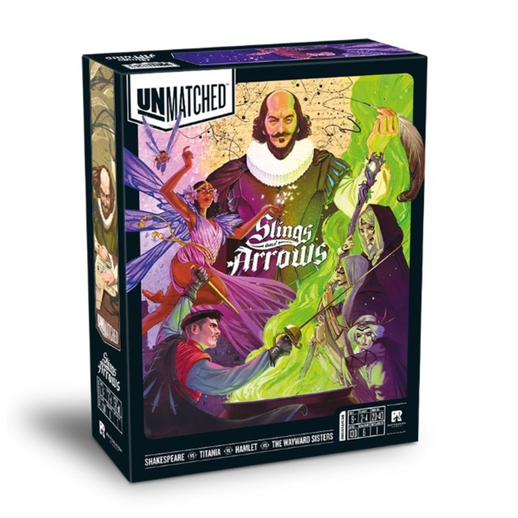 Restoration Games Unmatched: Slings and Arrows