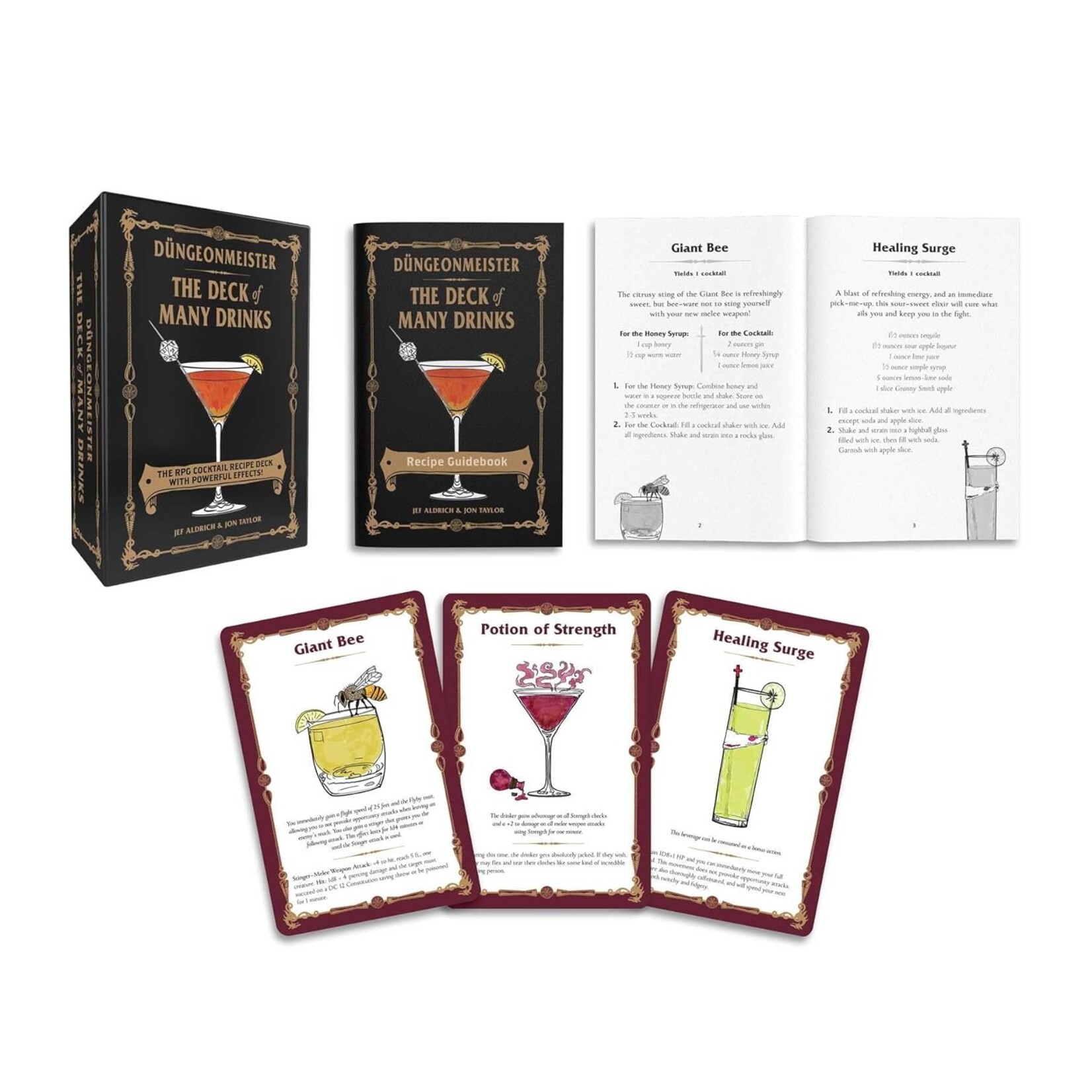 Adams Media Dungeonmeister: The Deck of Many Drinks