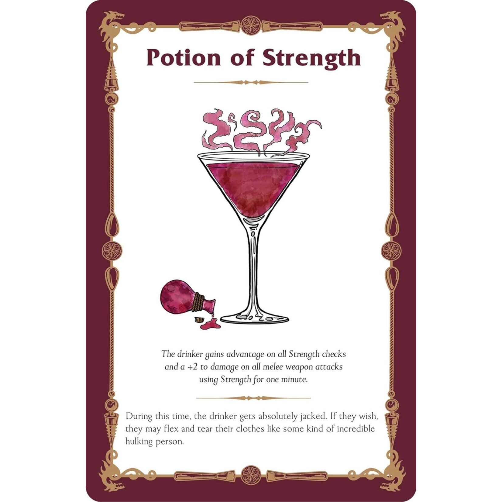 Adams Media Dungeonmeister: The Deck of Many Drinks