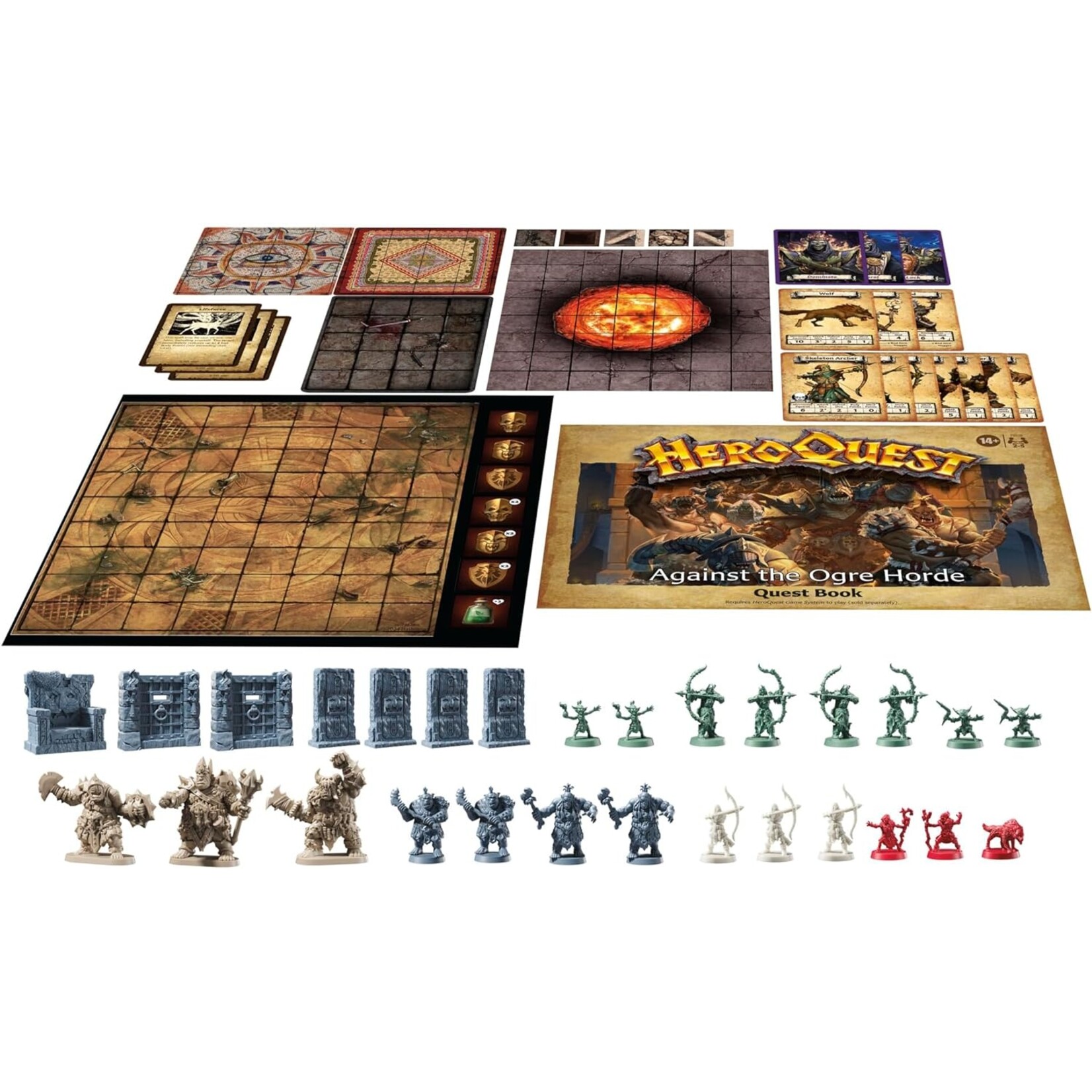 Hasbro HeroQuest: Against the Ogre Horde Expansion