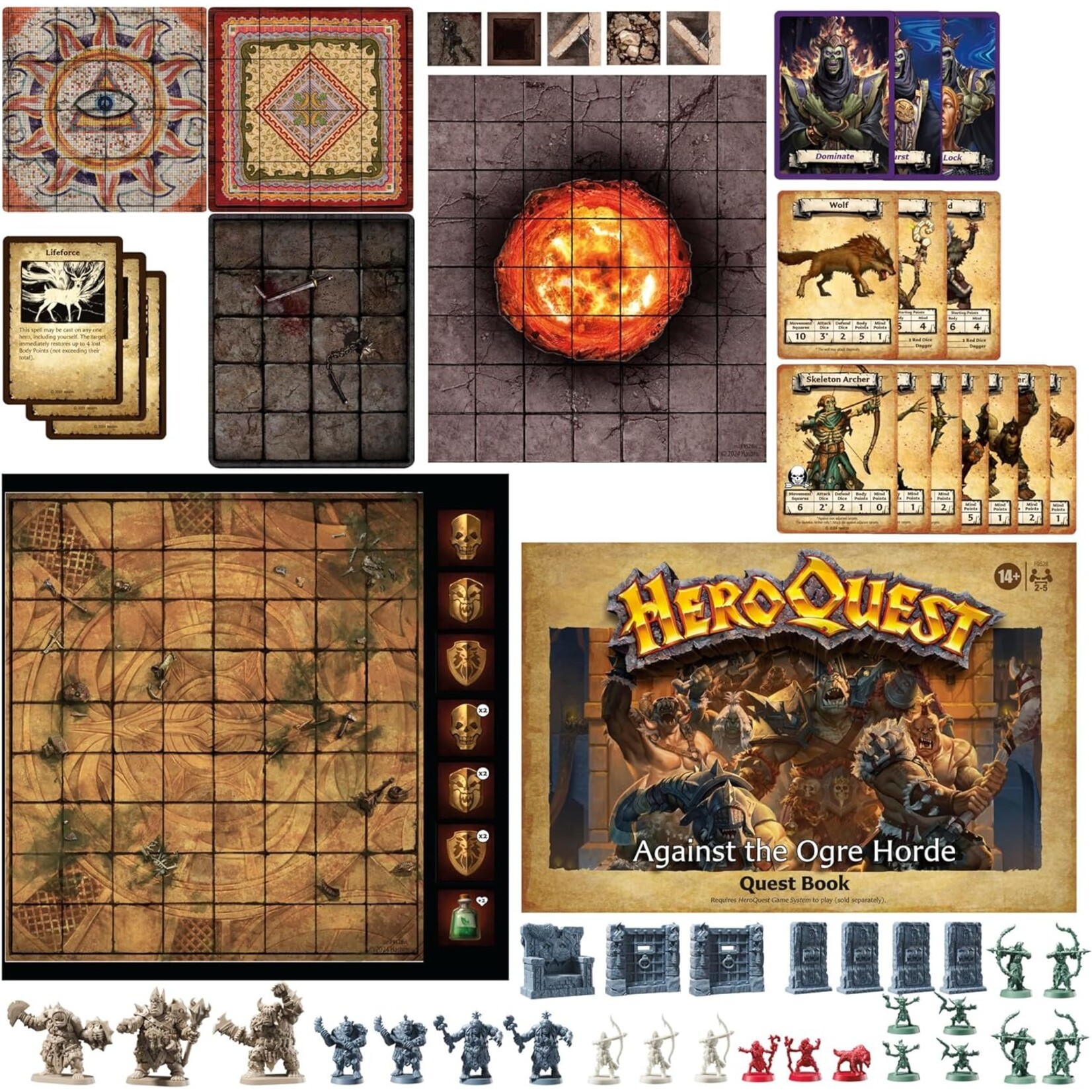 Hasbro HeroQuest: Against the Ogre Horde Expansion