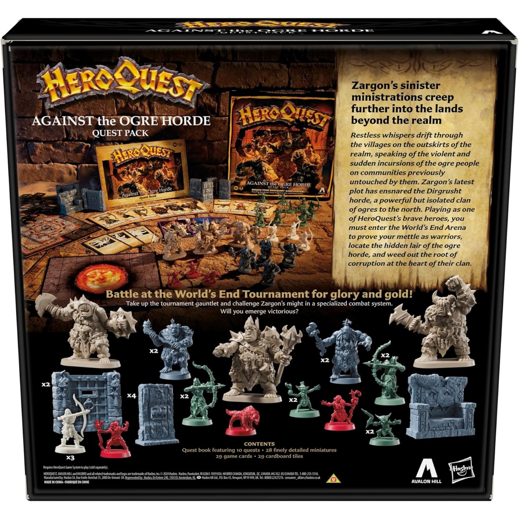 Hasbro HeroQuest: Against the Ogre Horde Expansion