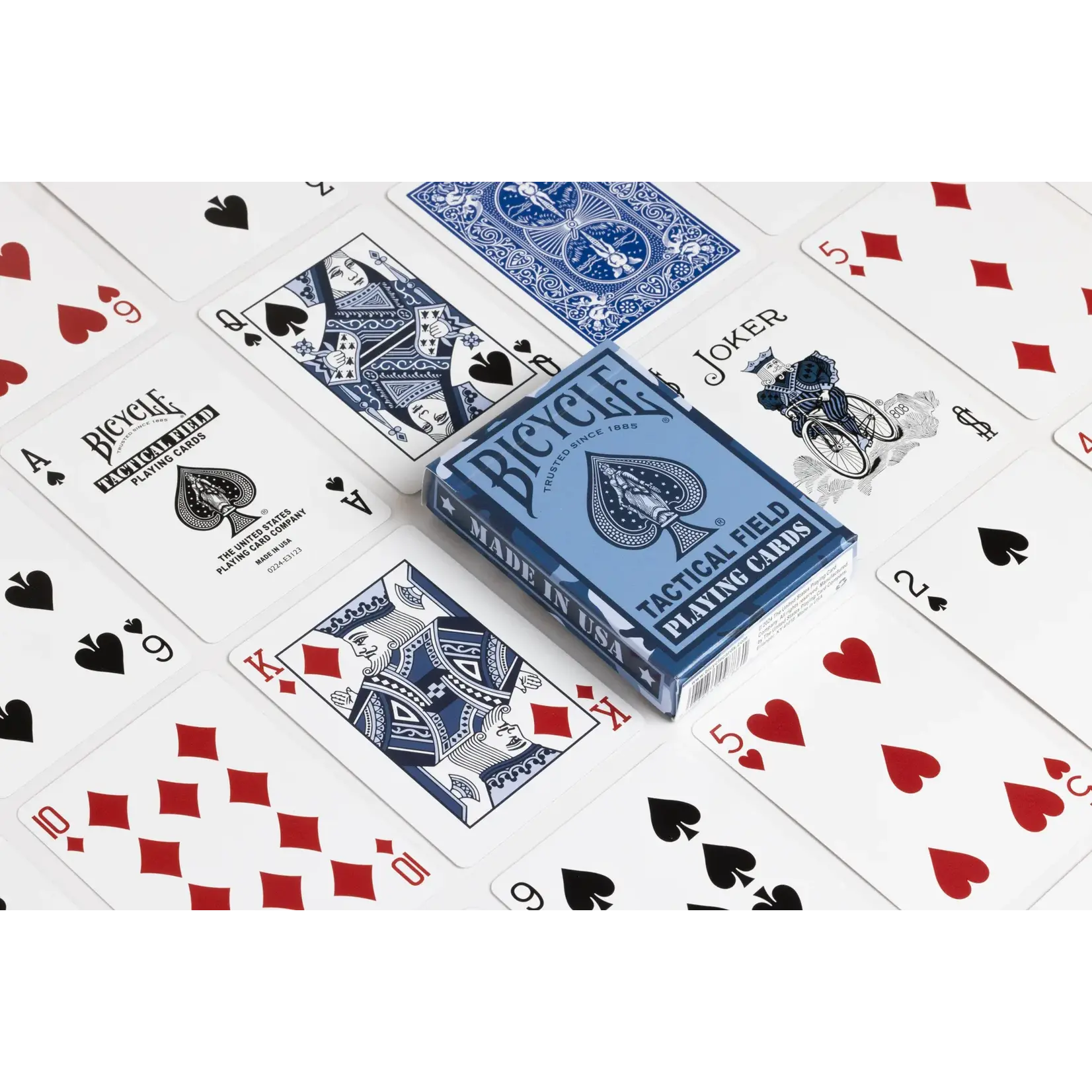 Bicycle Playing Cards: Bicycle: Tactical Field Navy/Black